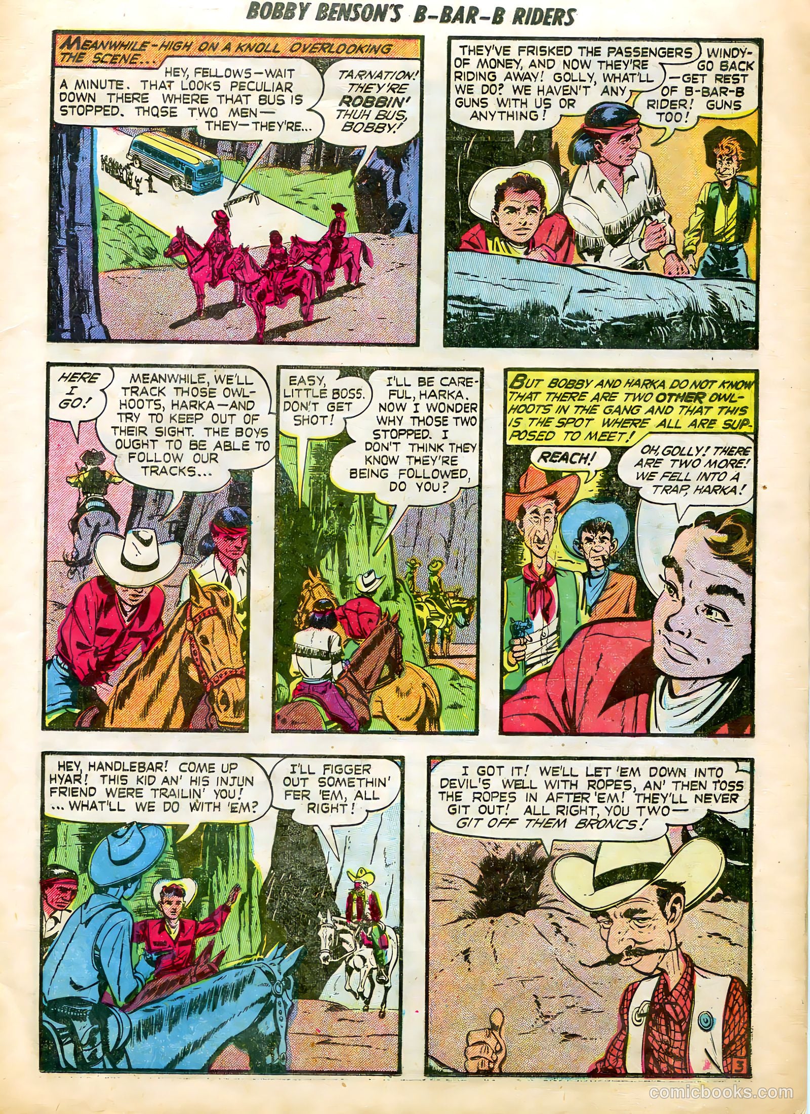 Bobby Benson's B-Bar-B Riders #5 — page 5 of 36
