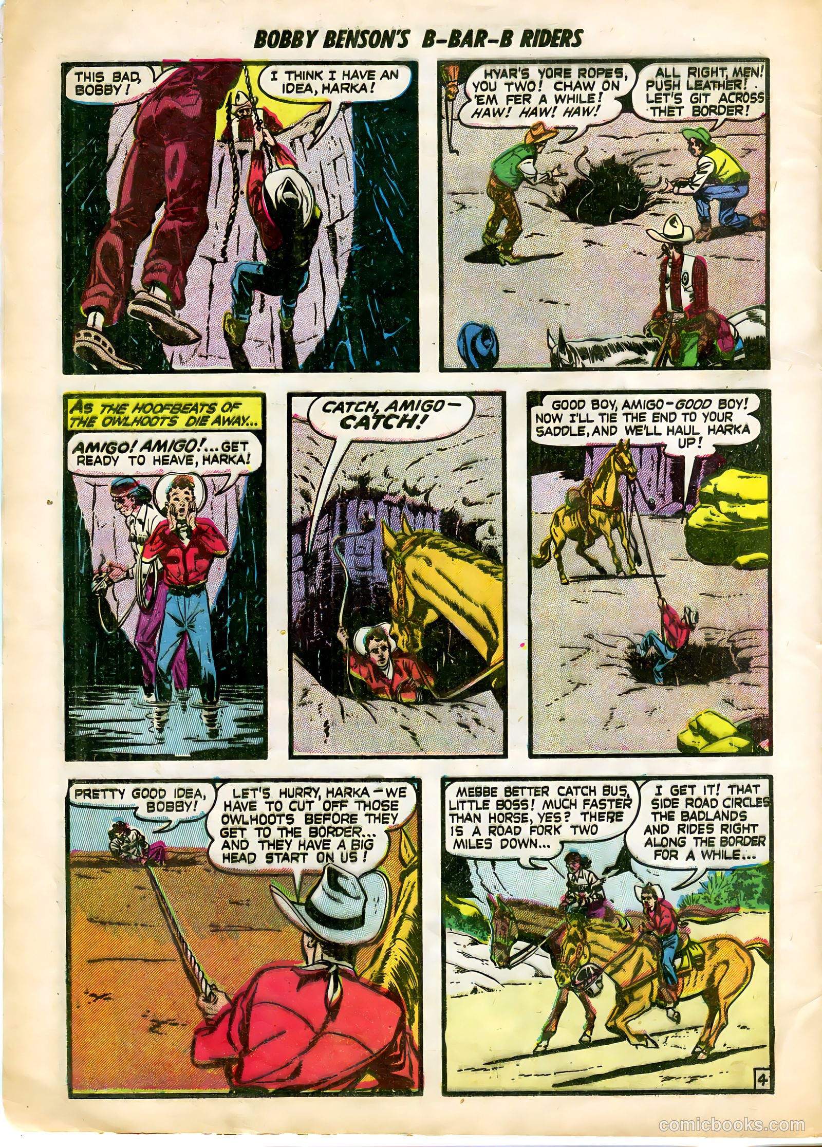 Bobby Benson's B-Bar-B Riders #5 — page 6 of 36