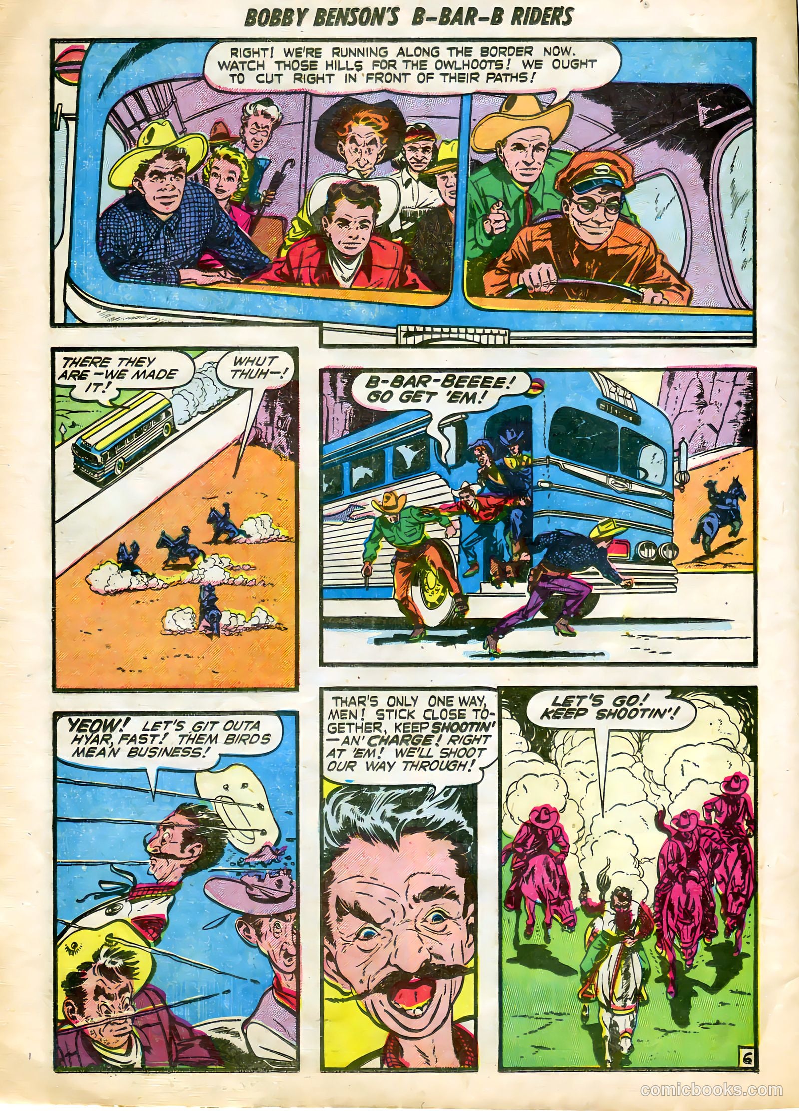 Bobby Benson's B-Bar-B Riders #5 — page 8 of 36