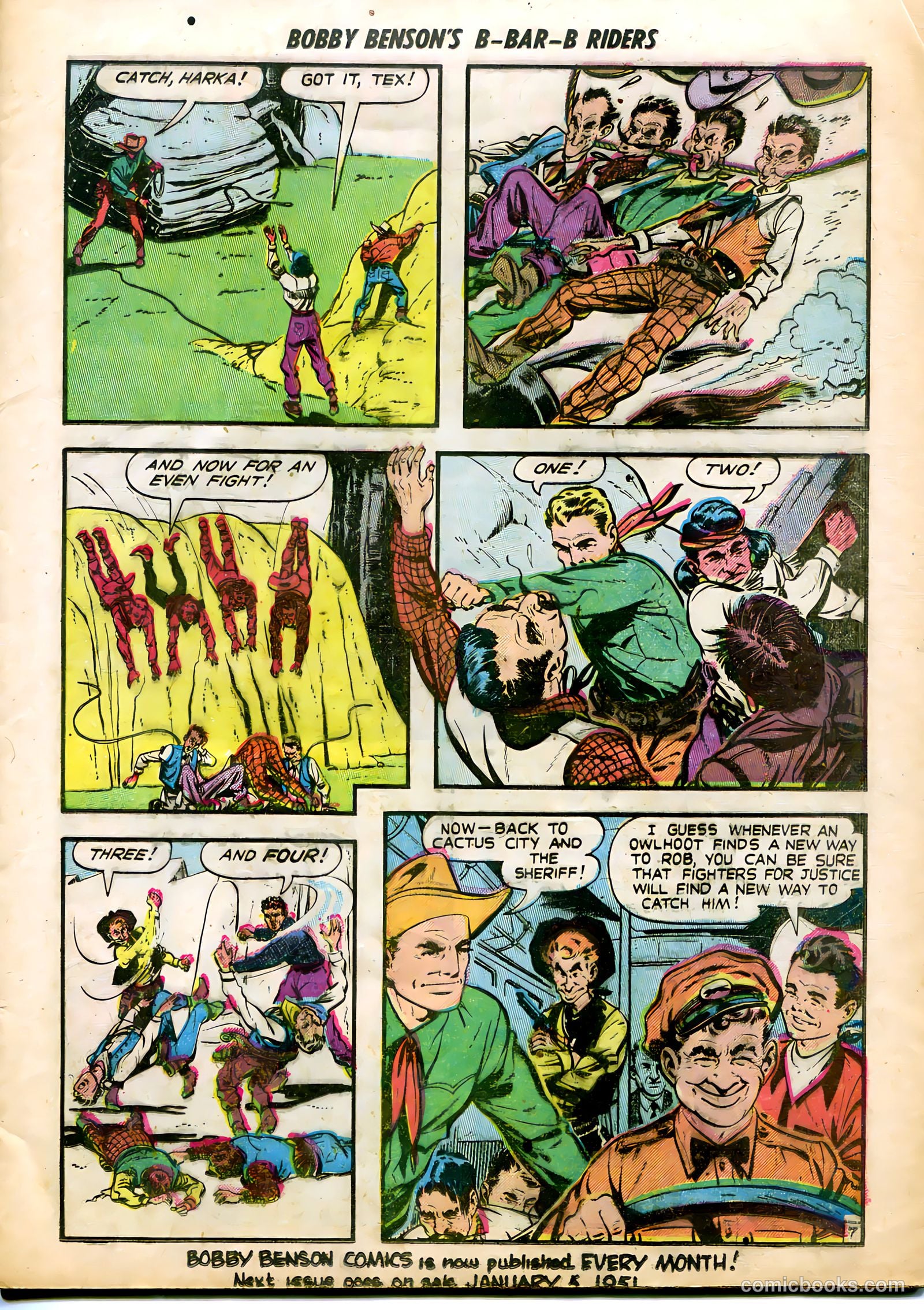 Bobby Benson's B-Bar-B Riders #5 — page 9 of 36
