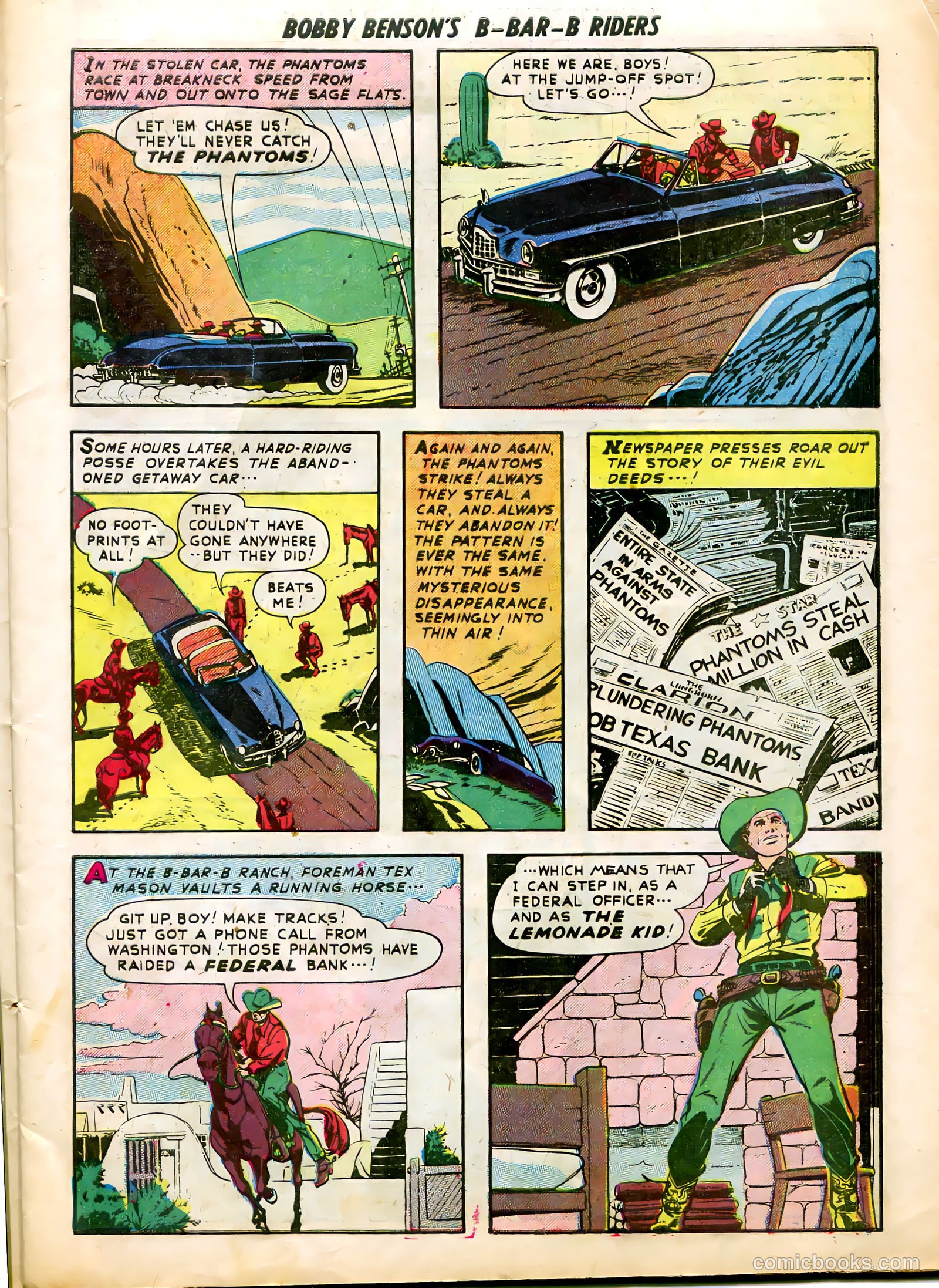 Bobby Benson's B-Bar-B Riders #5 — page 11 of 36