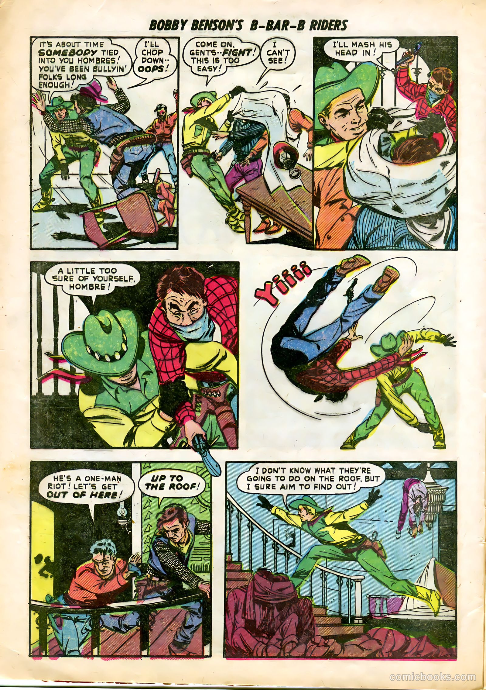 Bobby Benson's B-Bar-B Riders #5 — page 14 of 36