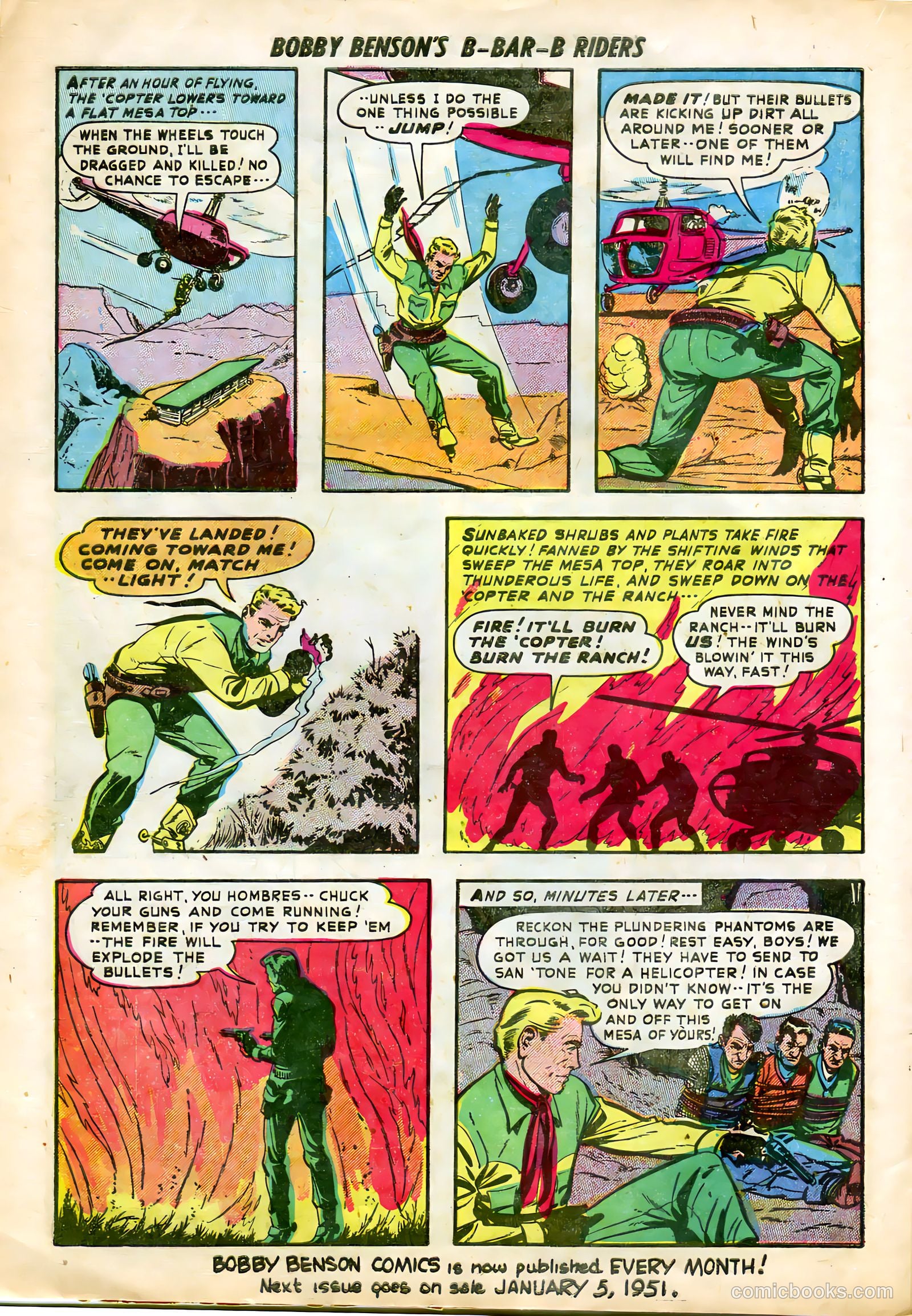 Bobby Benson's B-Bar-B Riders #5 — page 16 of 36