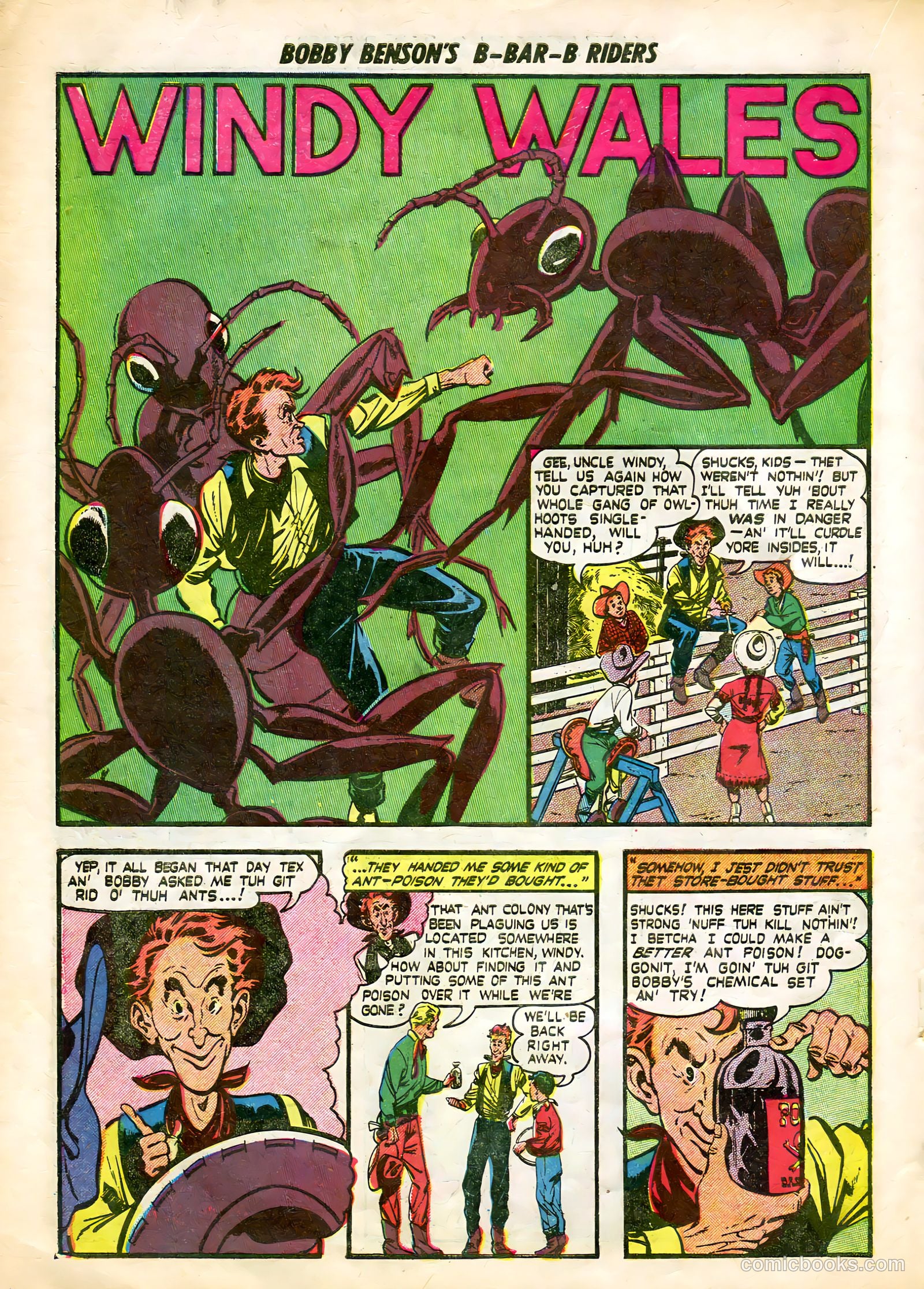 Bobby Benson's B-Bar-B Riders #5 — page 18 of 36