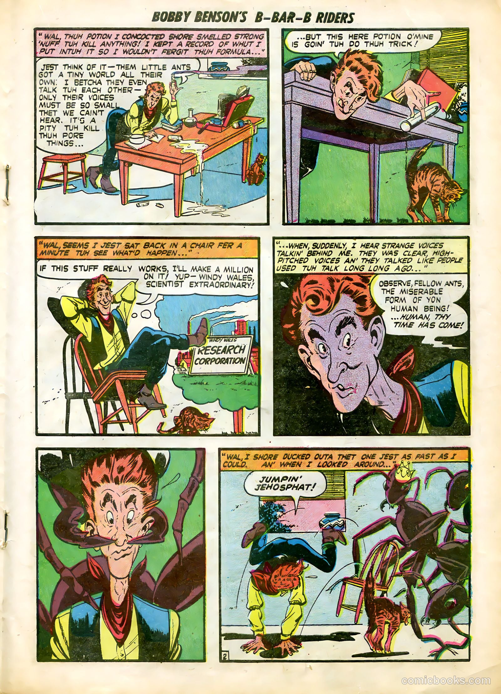 Bobby Benson's B-Bar-B Riders #5 — page 19 of 36