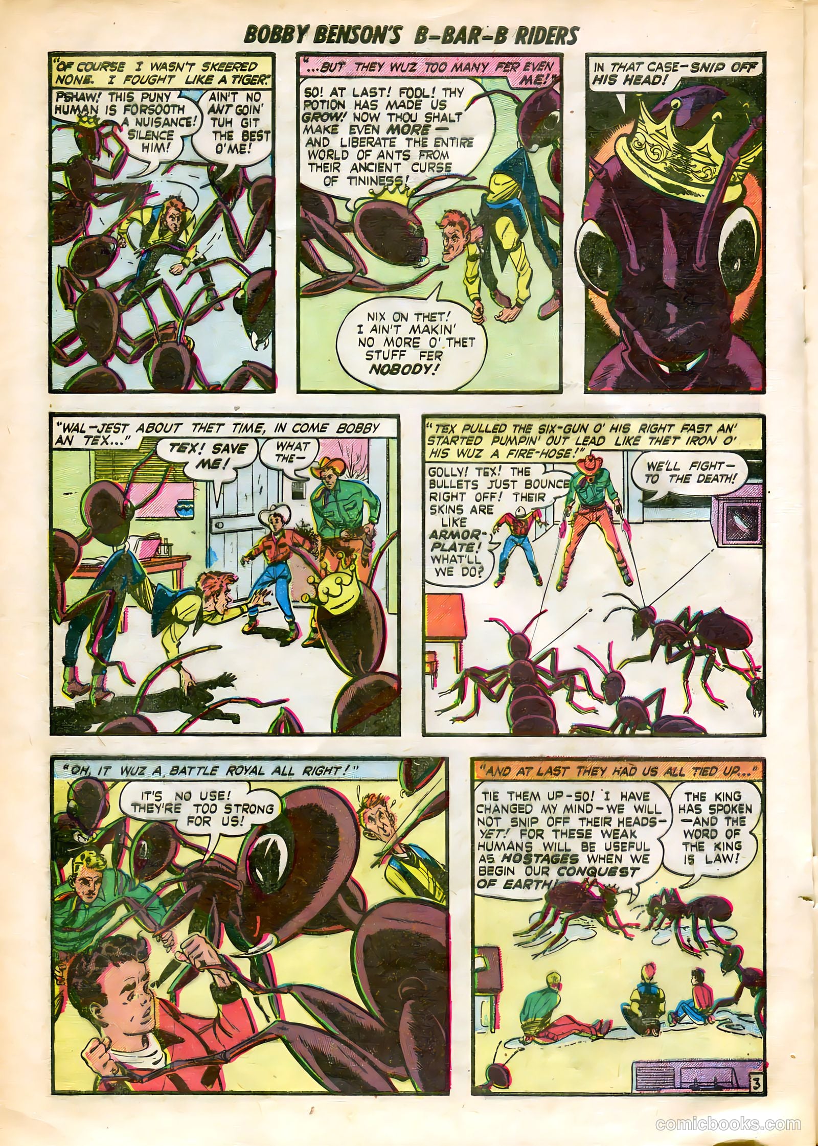 Bobby Benson's B-Bar-B Riders #5 — page 20 of 36
