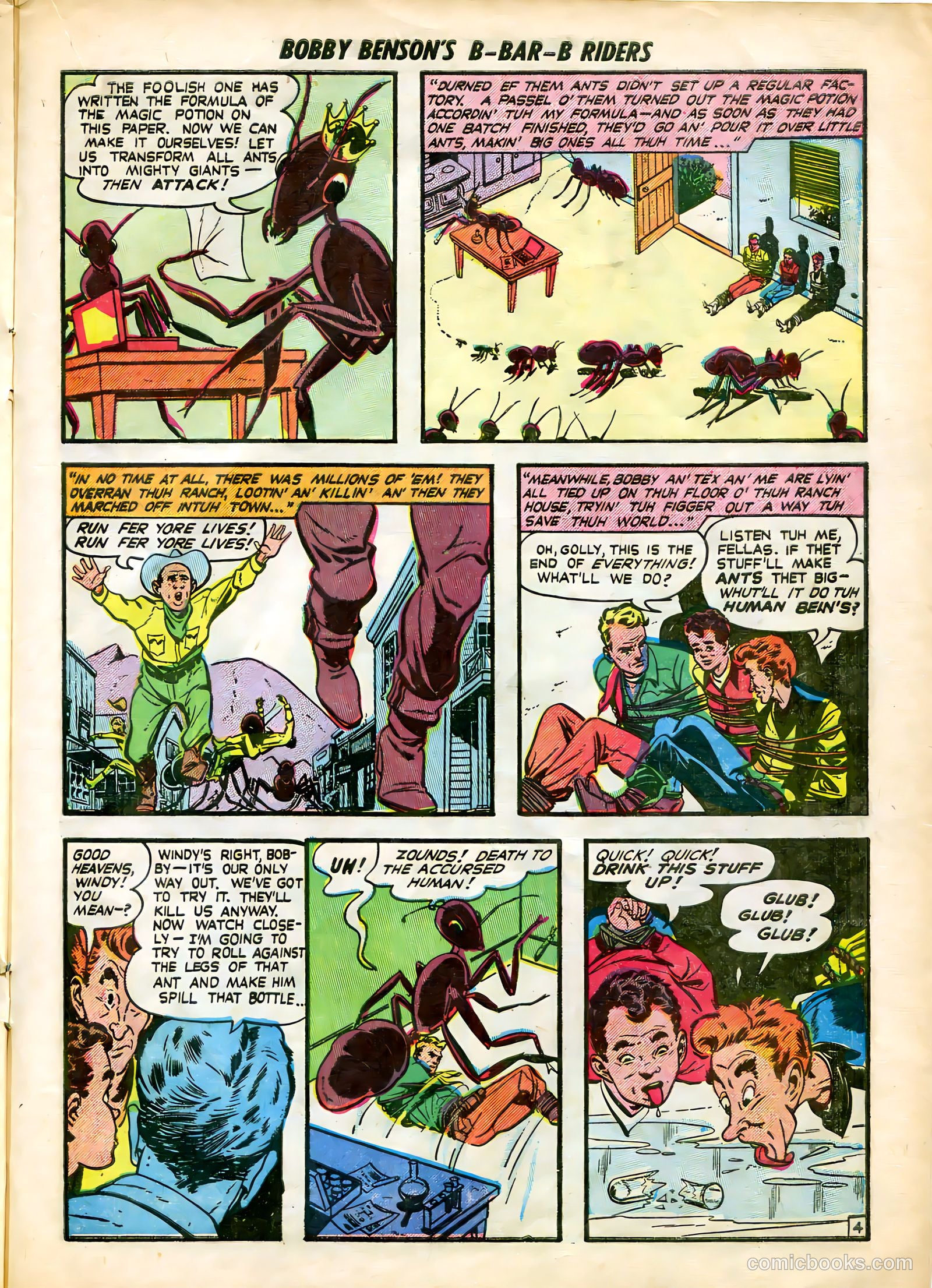 Bobby Benson's B-Bar-B Riders #5 — page 21 of 36