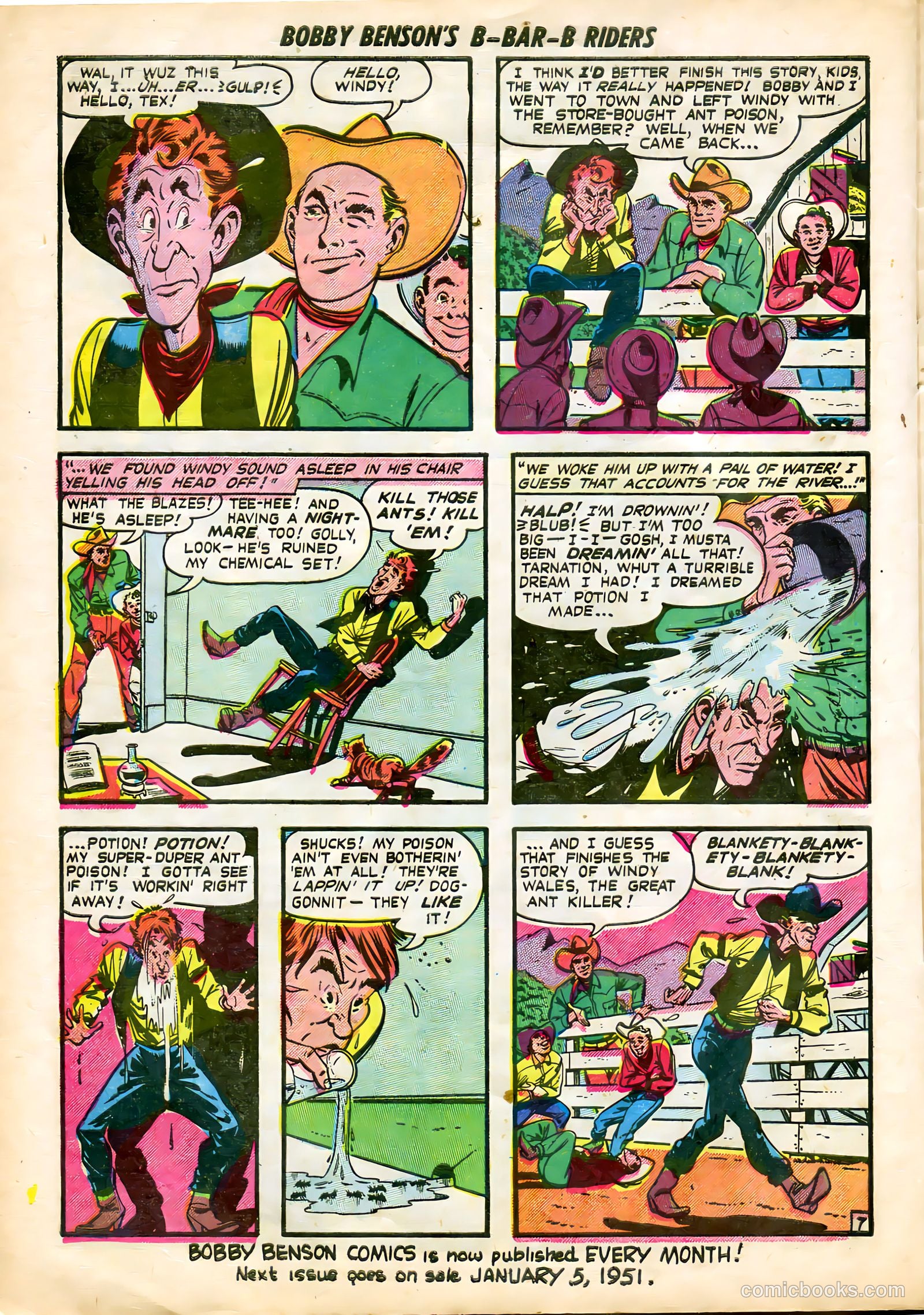 Bobby Benson's B-Bar-B Riders #5 — page 24 of 36