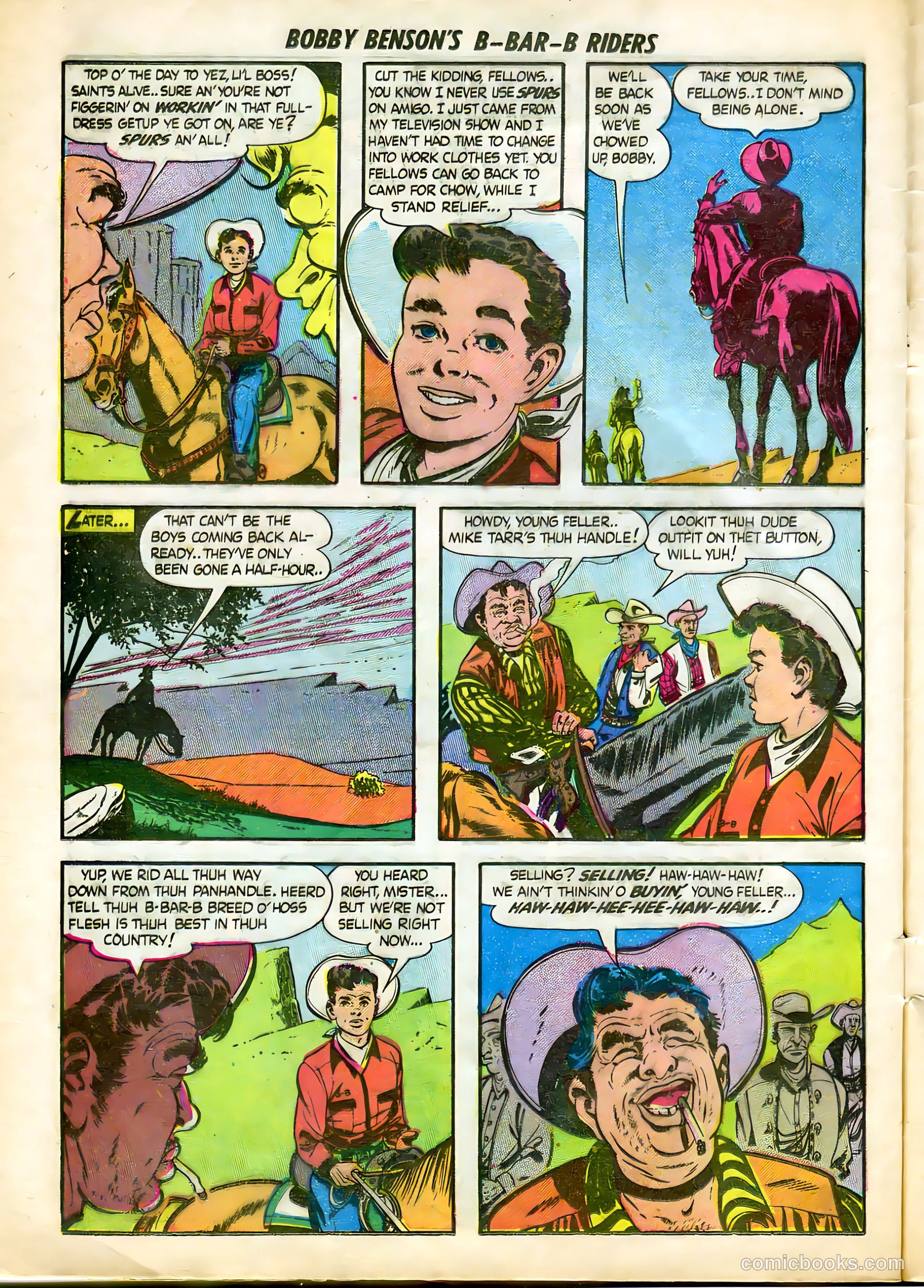 Bobby Benson's B-Bar-B Riders #5 — page 28 of 36