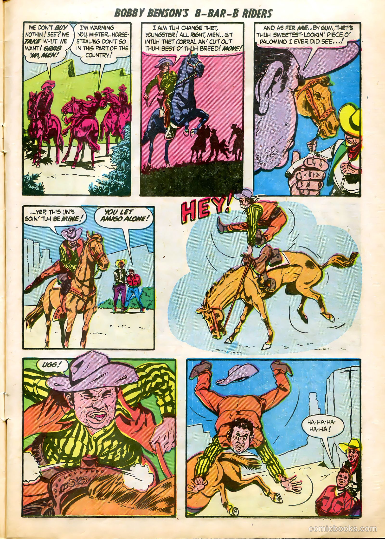 Bobby Benson's B-Bar-B Riders #5 — page 29 of 36