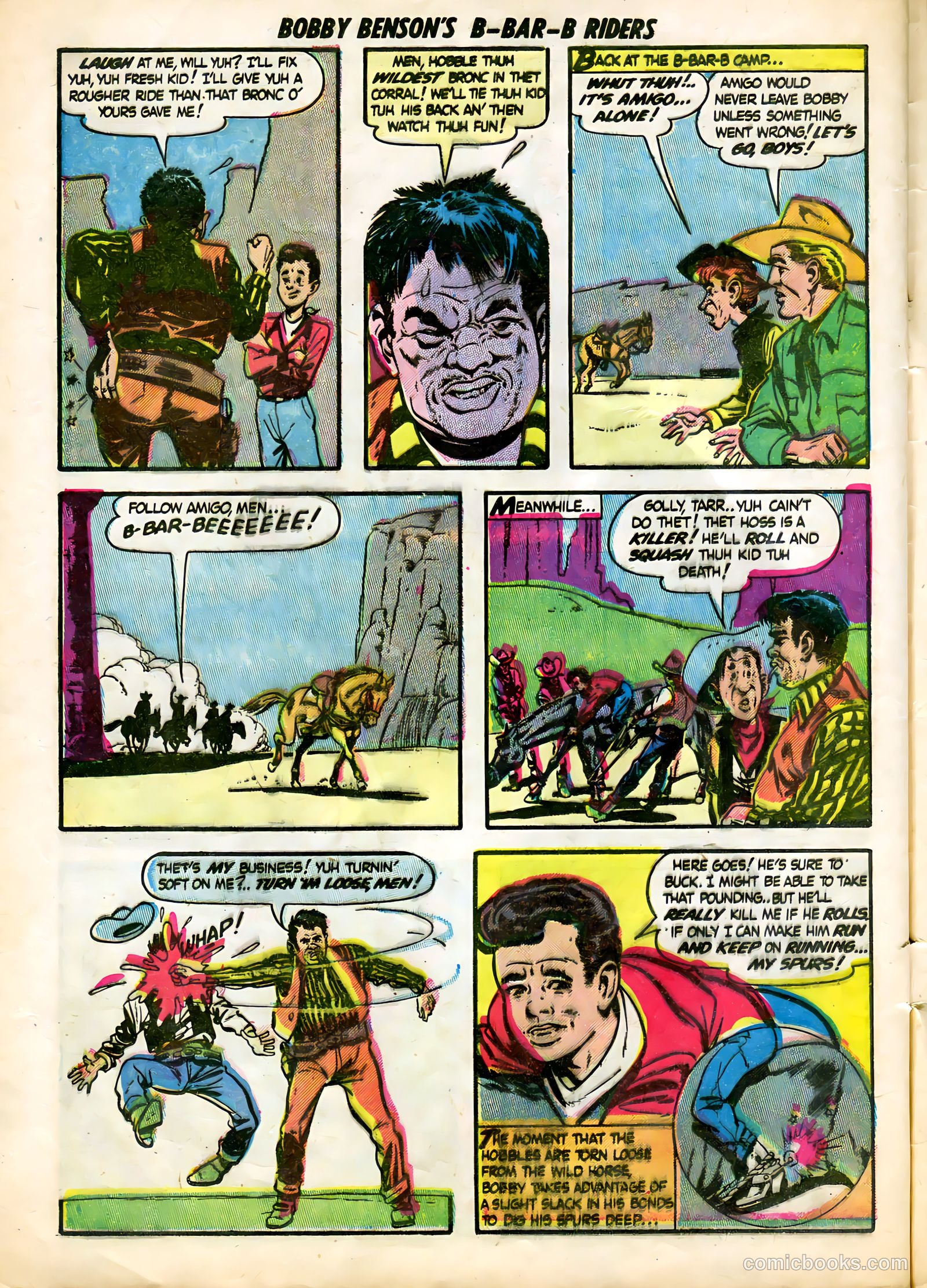 Bobby Benson's B-Bar-B Riders #5 — page 30 of 36