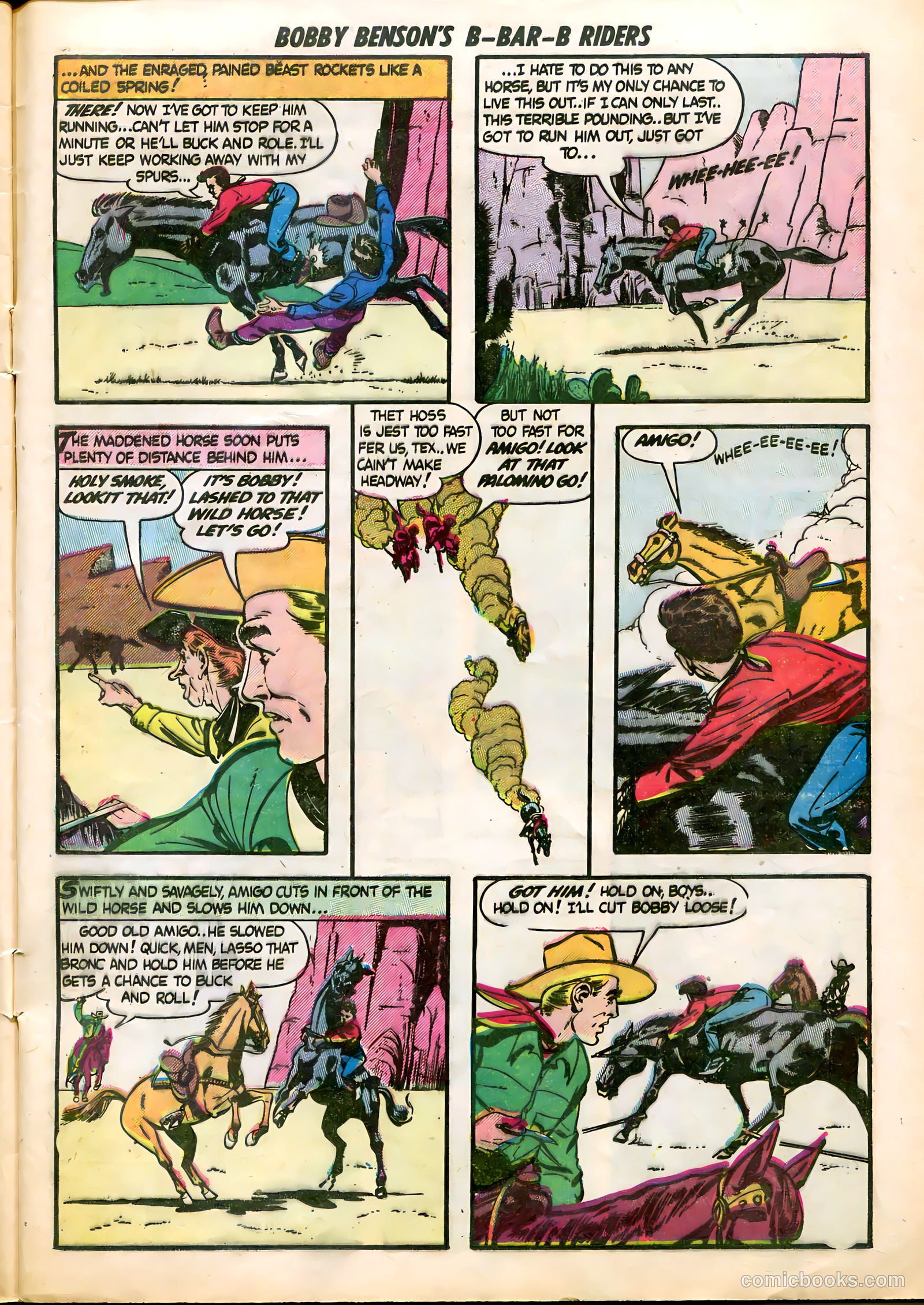 Bobby Benson's B-Bar-B Riders #5 — page 31 of 36