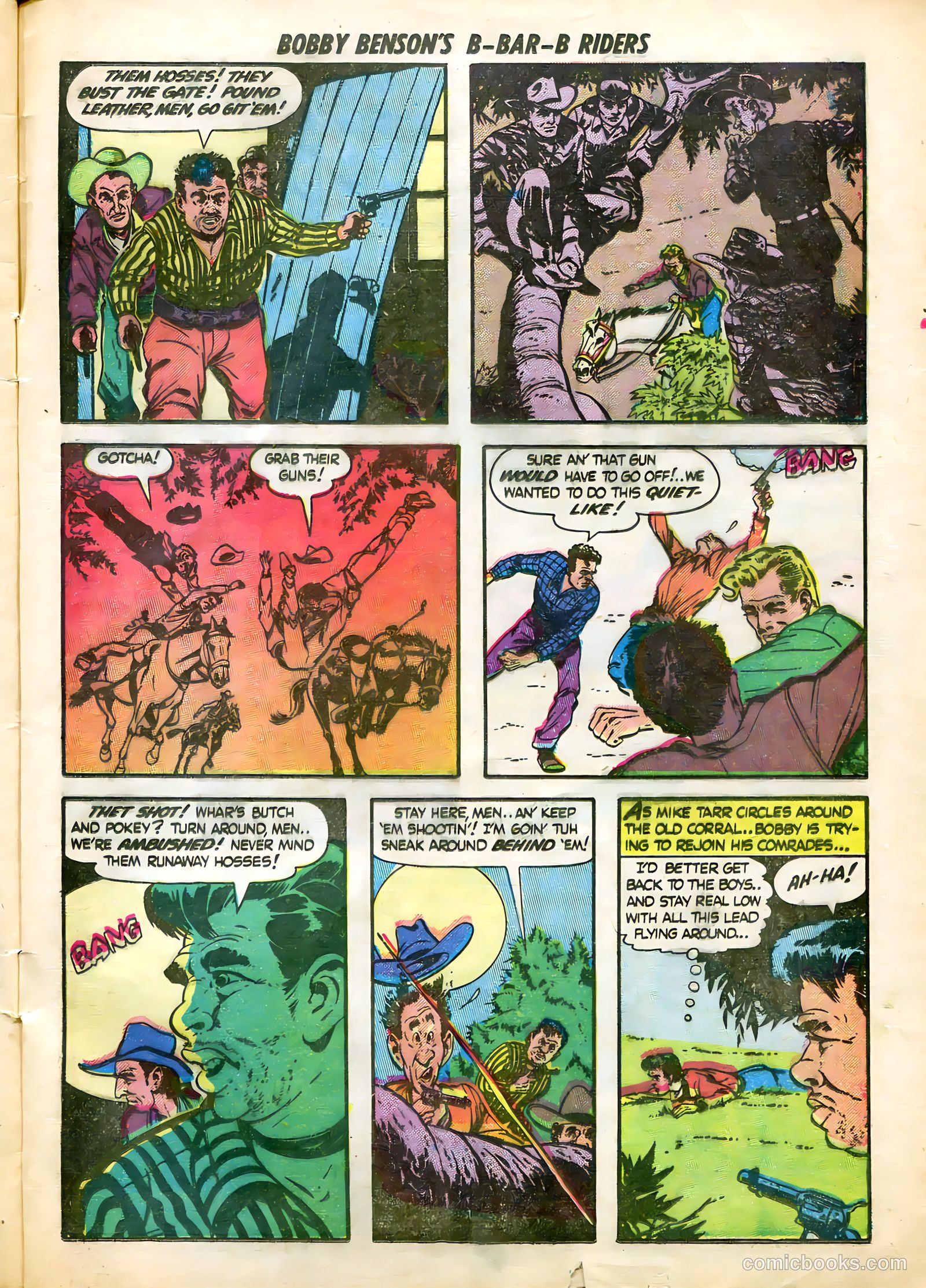 Bobby Benson's B-Bar-B Riders #5 — page 33 of 36