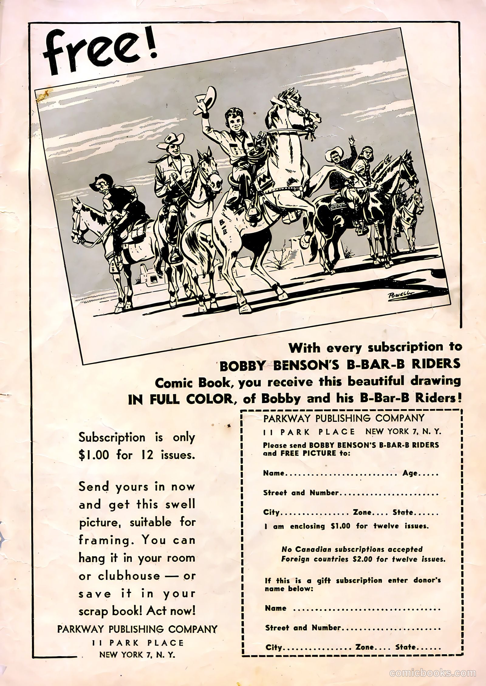 Bobby Benson's B-Bar-B Riders #5 — page 35 of 36