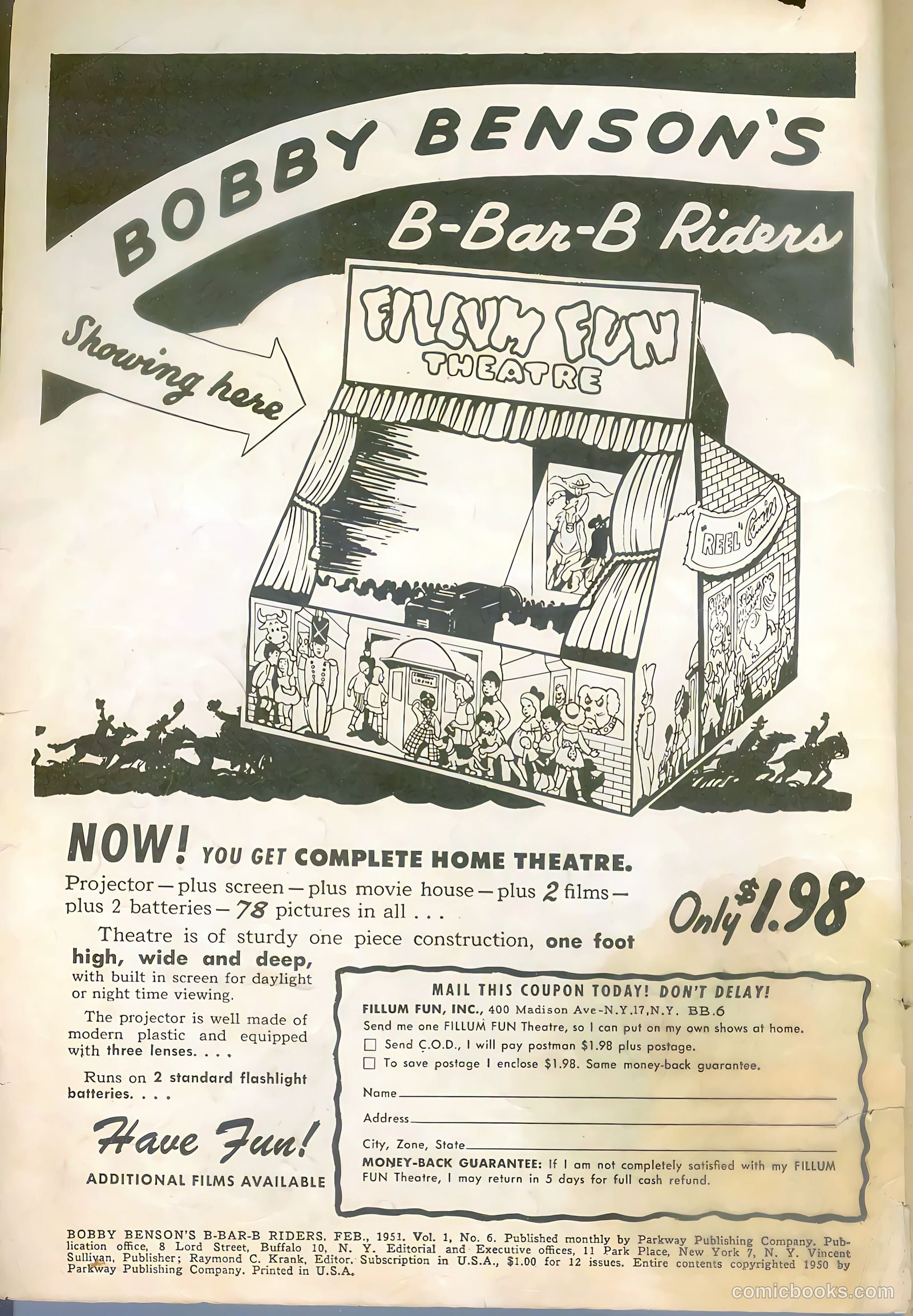 Bobby Benson's B-Bar-B Riders #6 — page 2 of 36