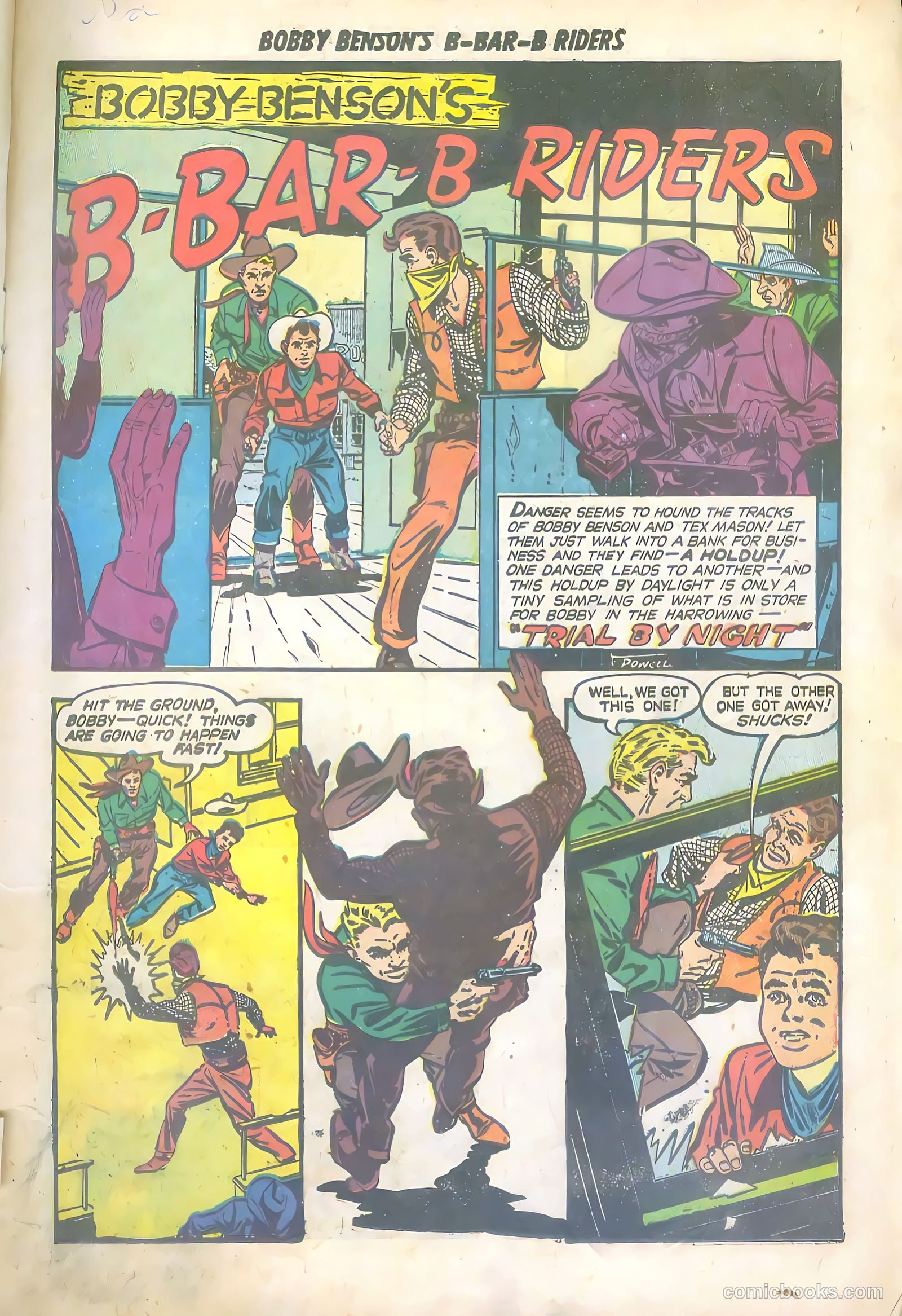 Bobby Benson's B-Bar-B Riders #6 — page 3 of 36