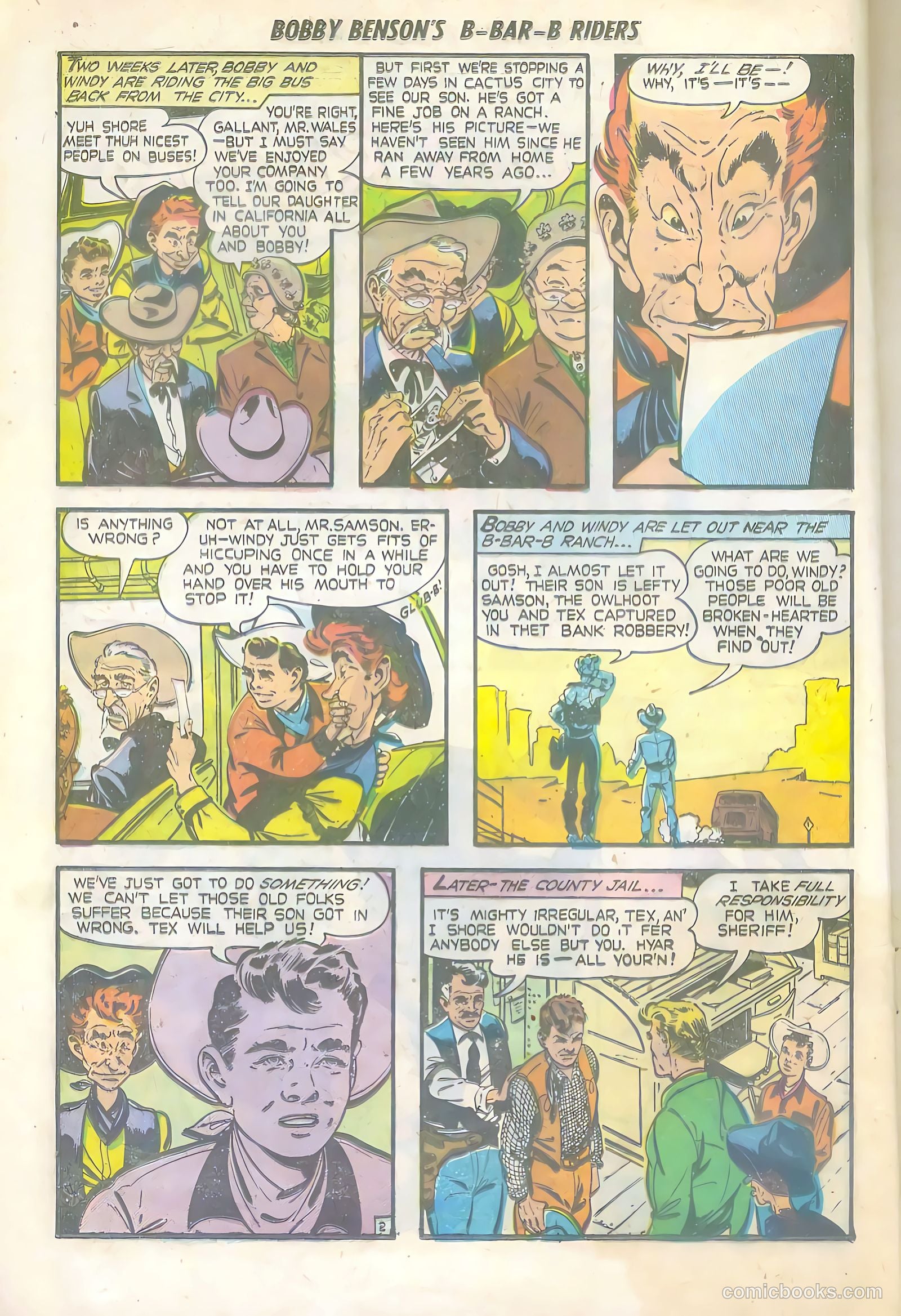 Bobby Benson's B-Bar-B Riders #6 — page 4 of 36