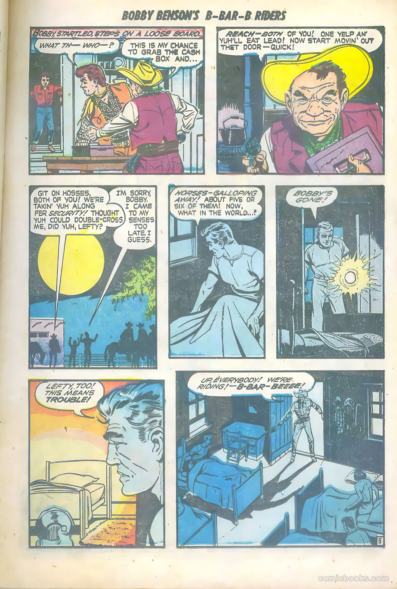Bobby Benson's B-Bar-B Riders #6 — page 7 of 36