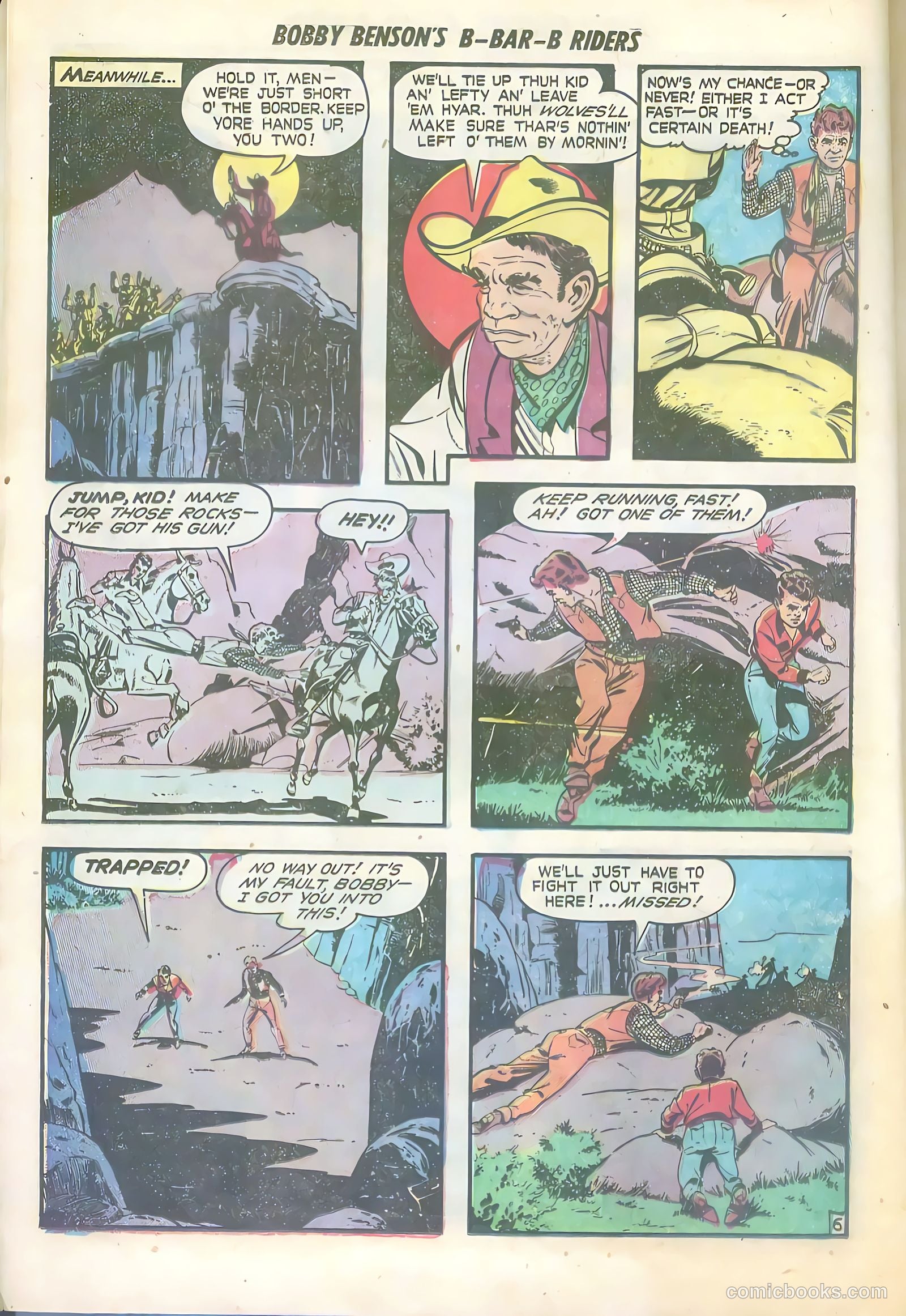 Bobby Benson's B-Bar-B Riders #6 — page 8 of 36