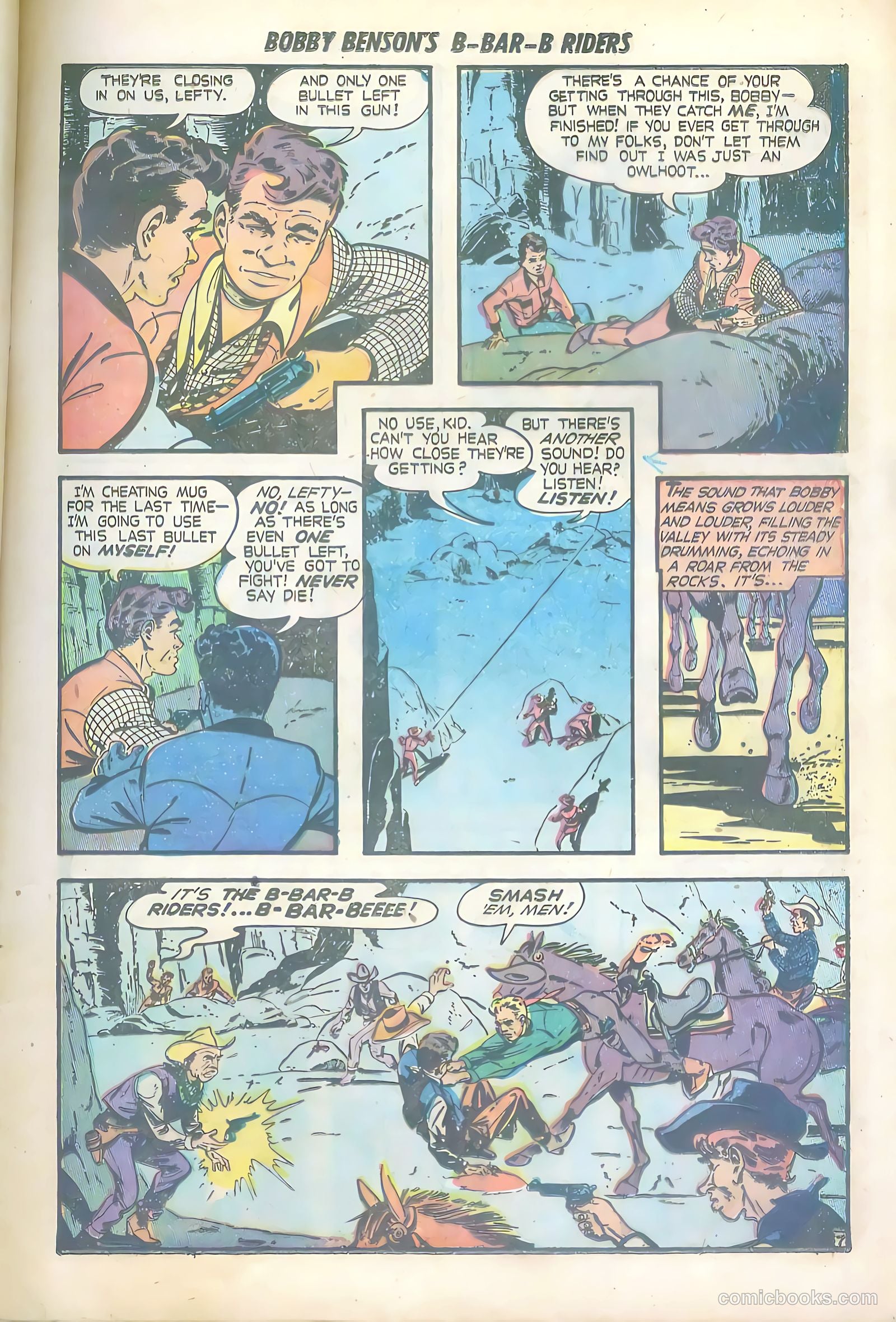 Bobby Benson's B-Bar-B Riders #6 — page 9 of 36