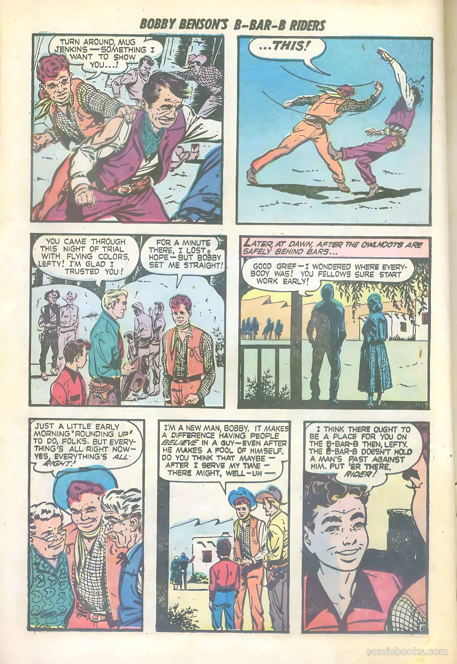 Bobby Benson's B-Bar-B Riders #6 — page 10 of 36