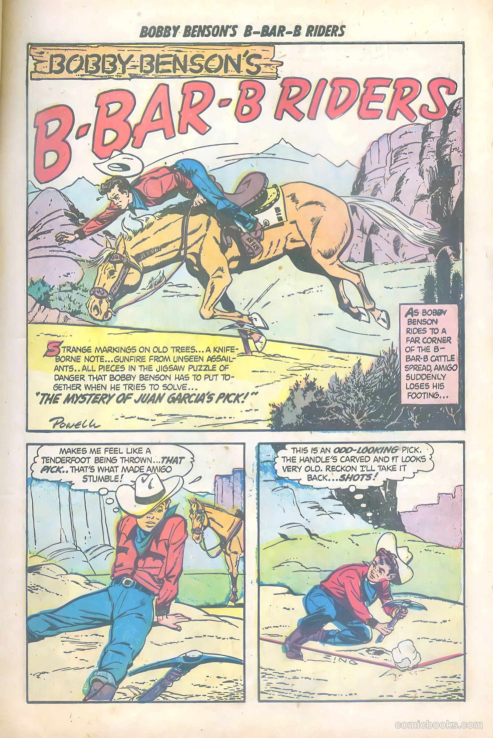 Bobby Benson's B-Bar-B Riders #6 — page 11 of 36