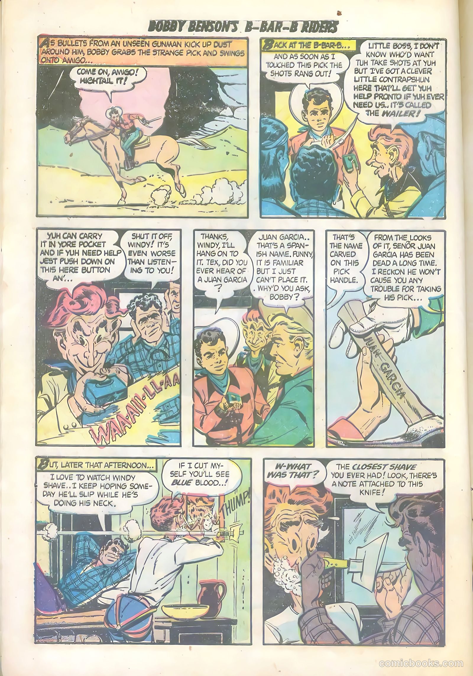 Bobby Benson's B-Bar-B Riders #6 — page 12 of 36