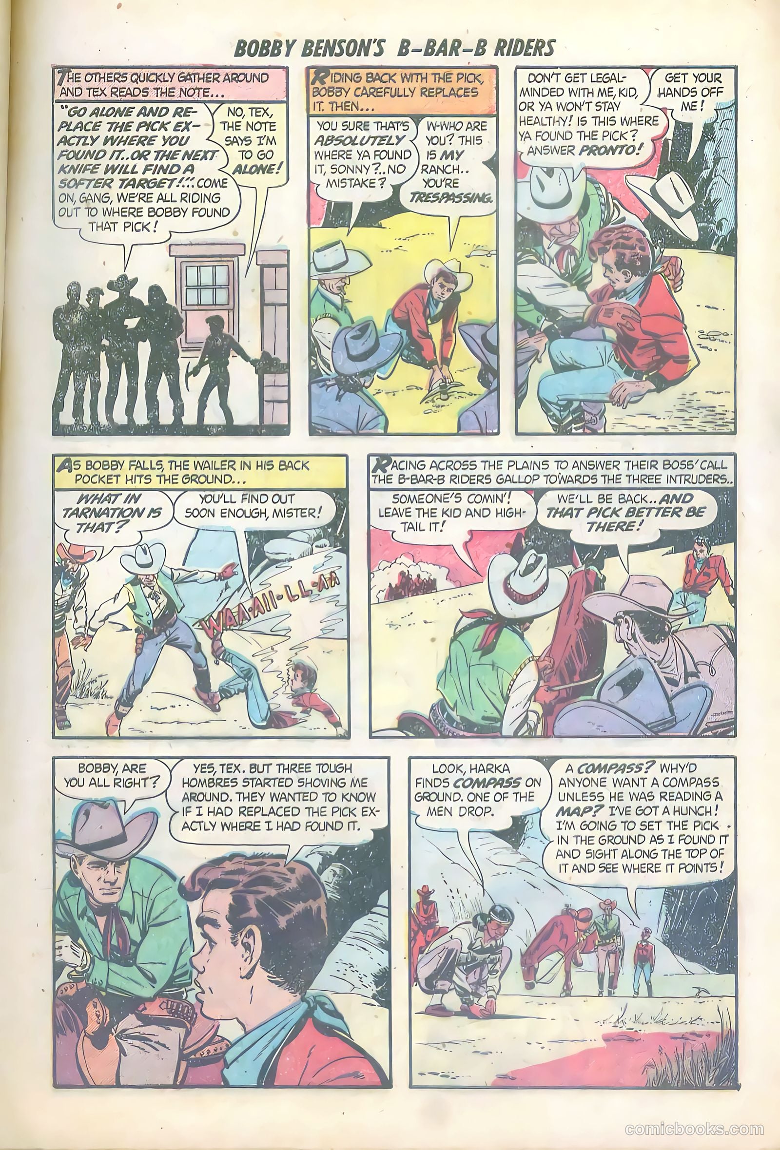 Bobby Benson's B-Bar-B Riders #6 — page 13 of 36