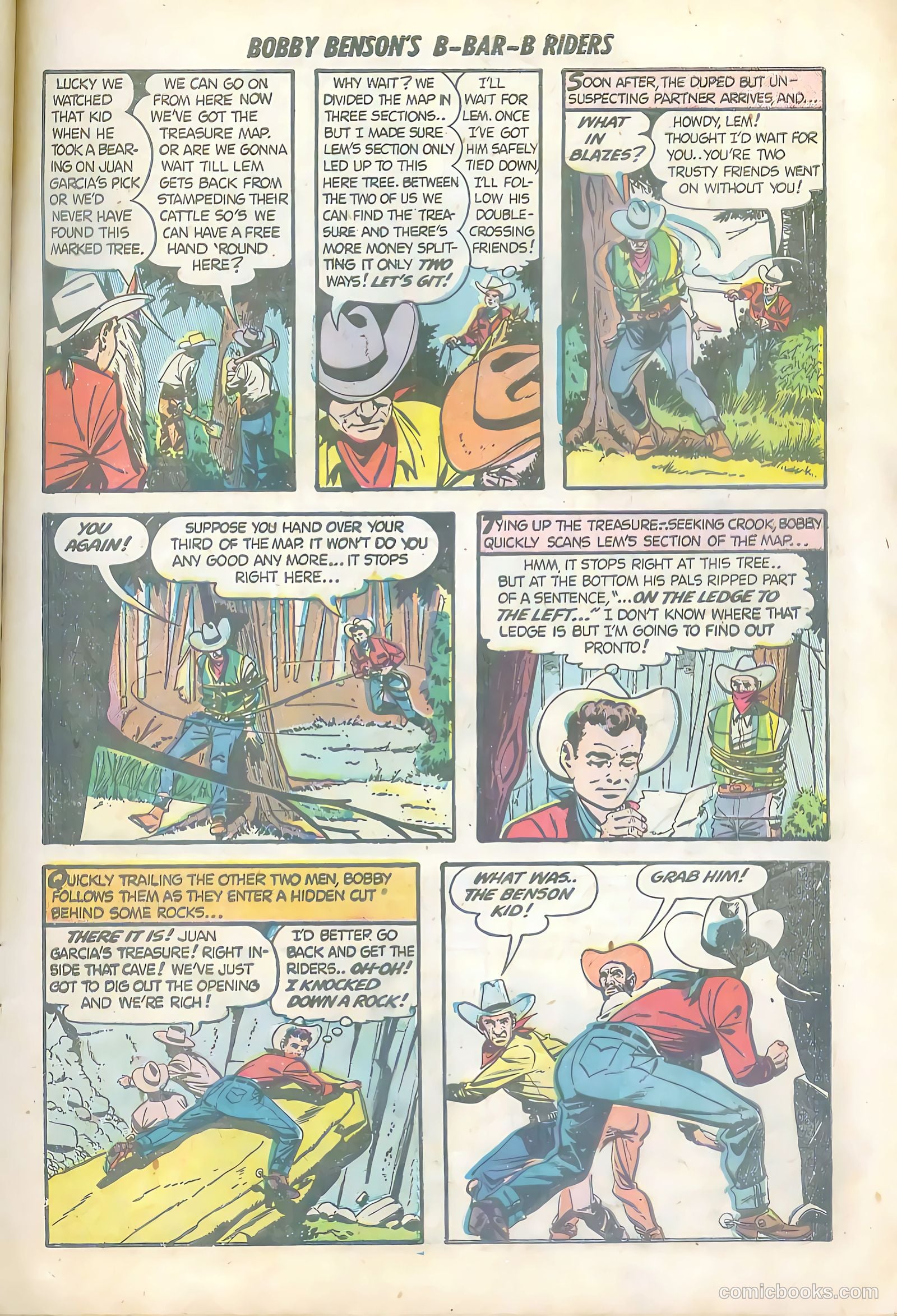 Bobby Benson's B-Bar-B Riders #6 — page 15 of 36