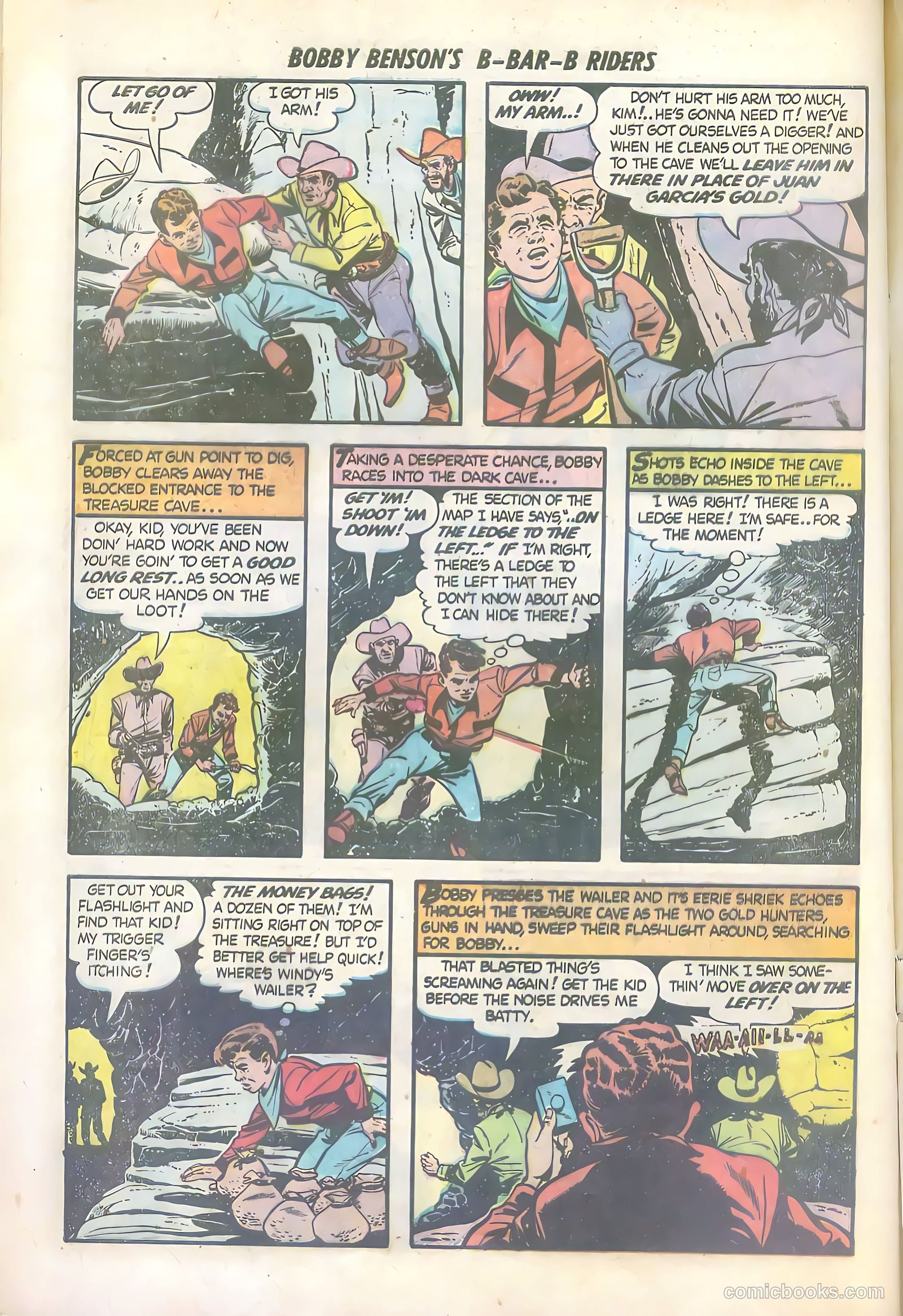 Bobby Benson's B-Bar-B Riders #6 — page 16 of 36