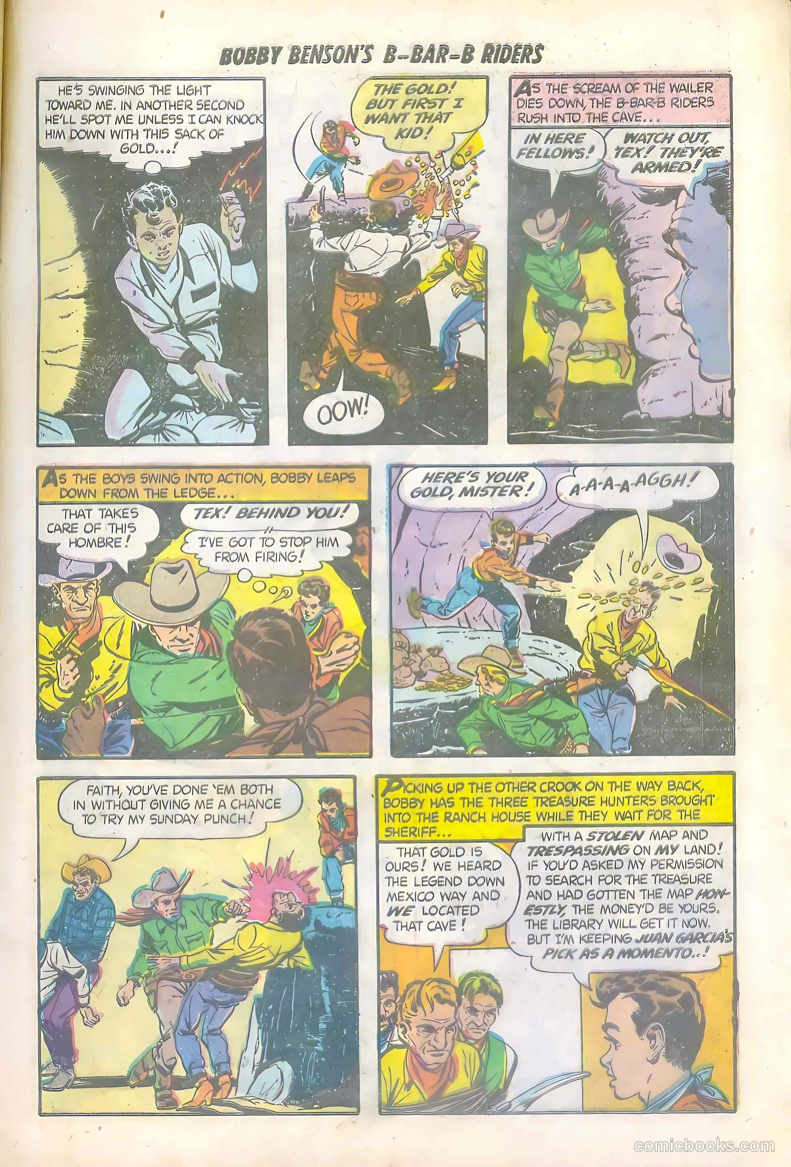 Bobby Benson's B-Bar-B Riders #6 — page 17 of 36