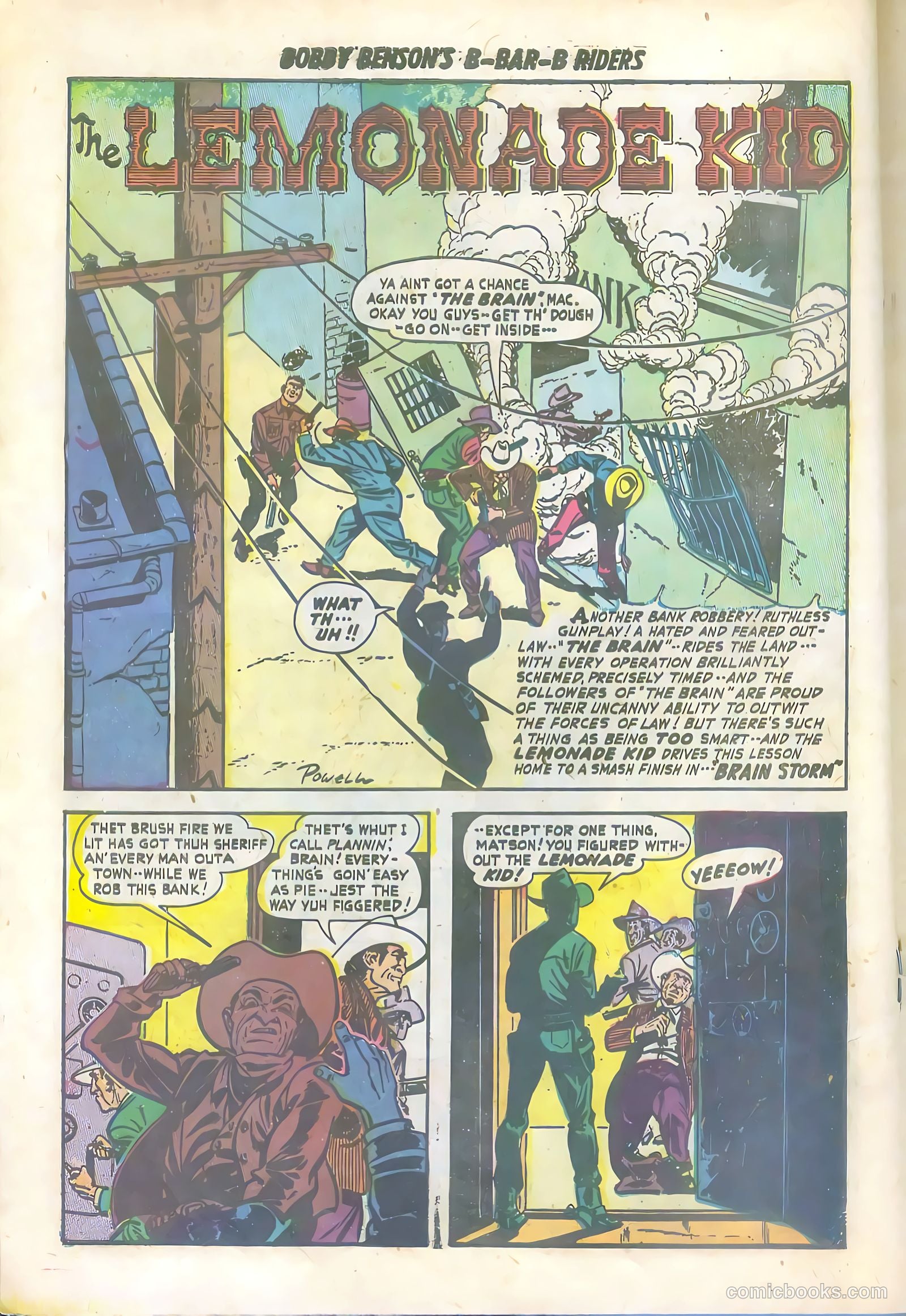 Bobby Benson's B-Bar-B Riders #6 — page 18 of 36