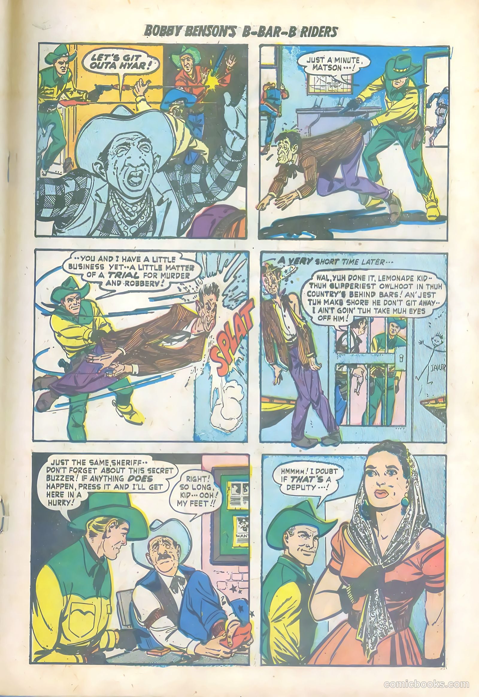 Bobby Benson's B-Bar-B Riders #6 — page 19 of 36