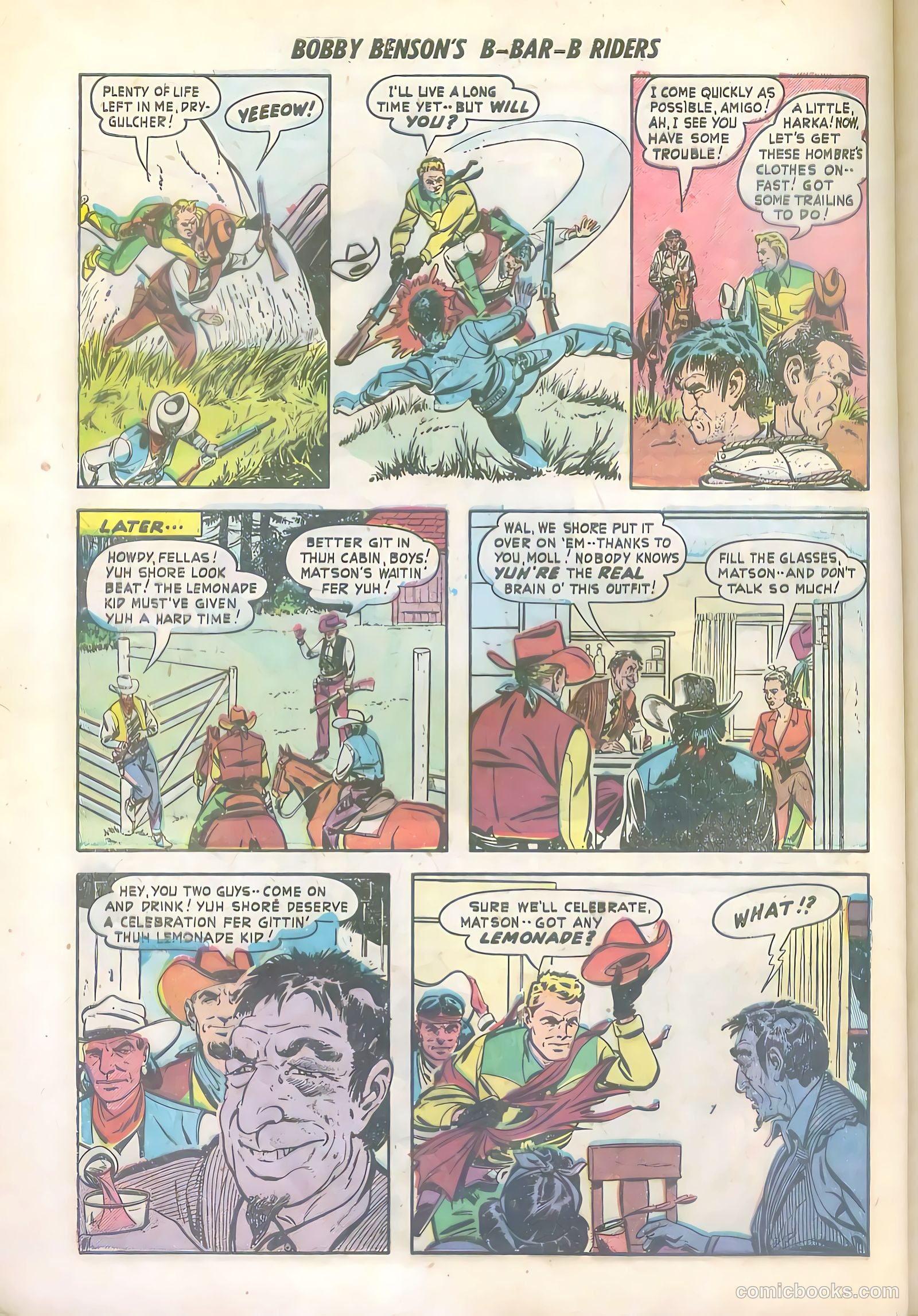 Bobby Benson's B-Bar-B Riders #6 — page 24 of 36