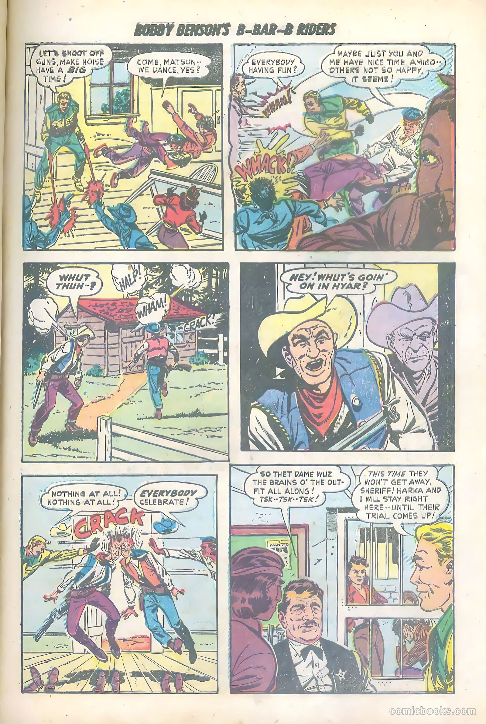 Bobby Benson's B-Bar-B Riders #6 — page 25 of 36