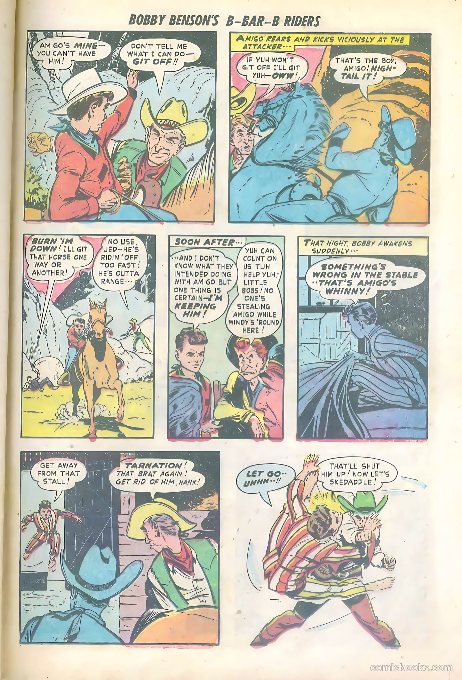 Bobby Benson's B-Bar-B Riders #6 — page 29 of 36