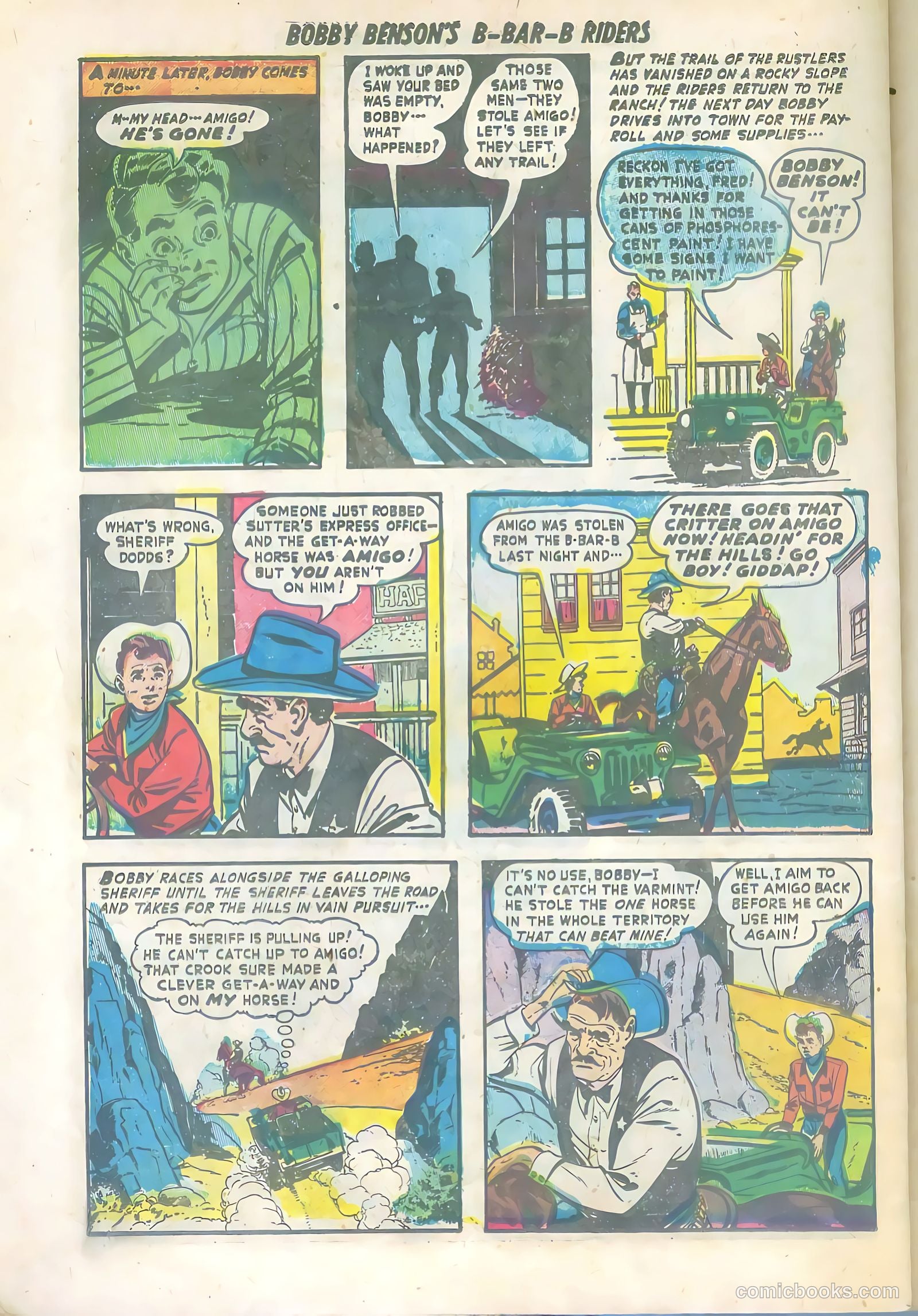Bobby Benson's B-Bar-B Riders #6 — page 30 of 36