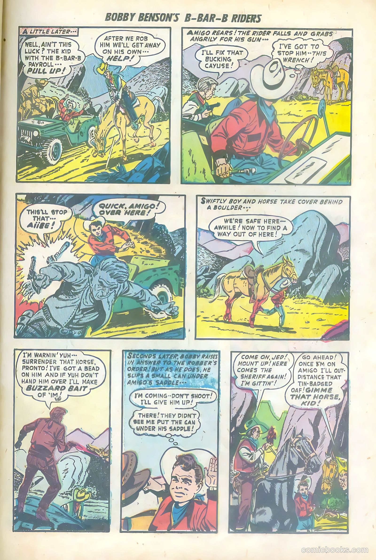 Bobby Benson's B-Bar-B Riders #6 — page 31 of 36