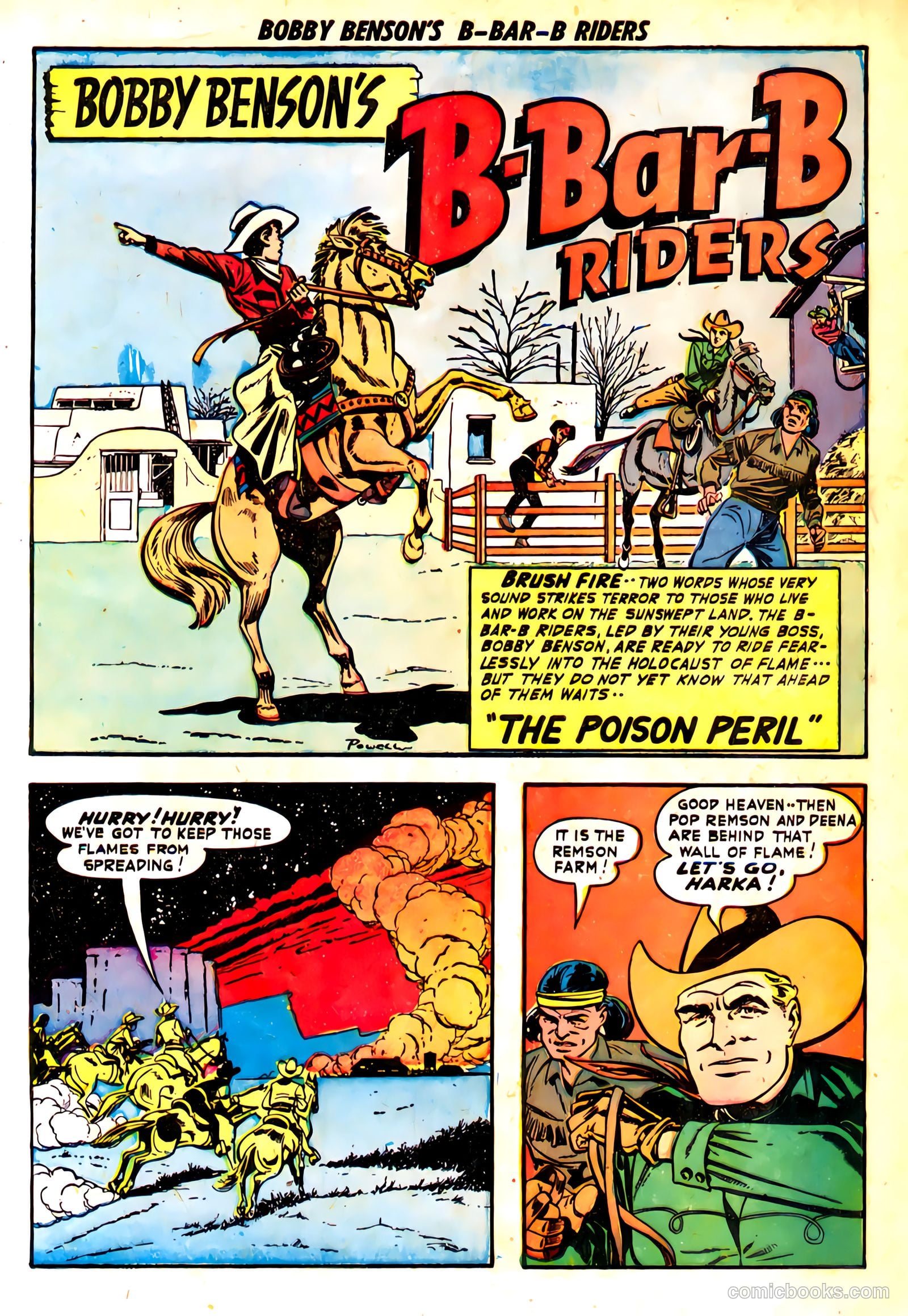 Bobby Benson's B-Bar-B Riders #7 — page 3 of 36