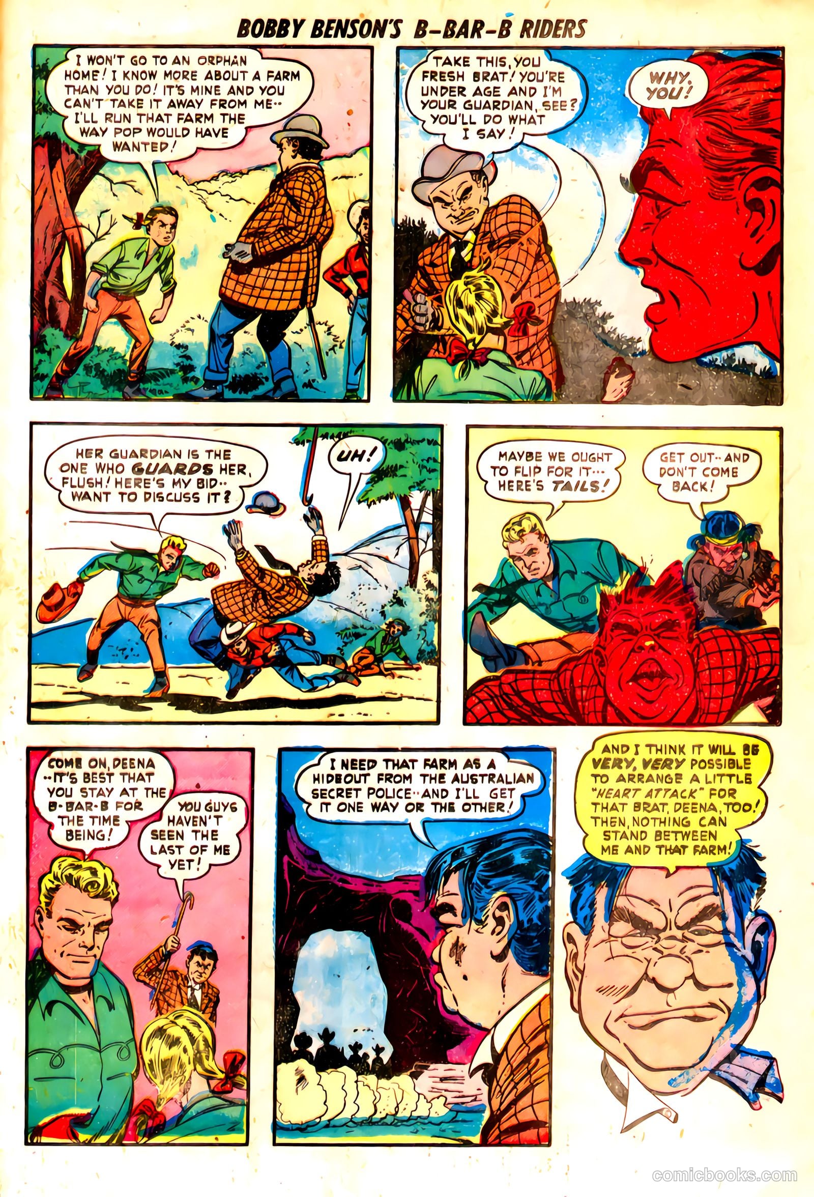 Bobby Benson's B-Bar-B Riders #7 — page 7 of 36