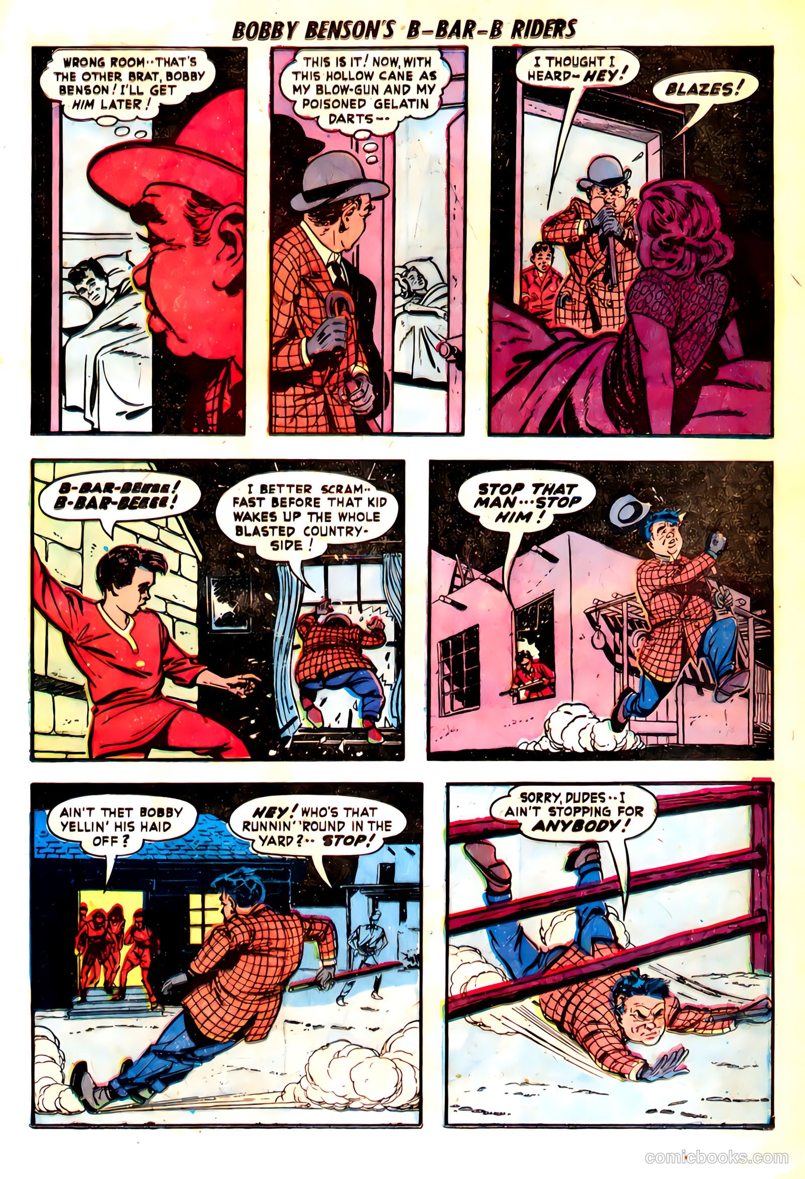 Bobby Benson's B-Bar-B Riders #7 — page 9 of 36