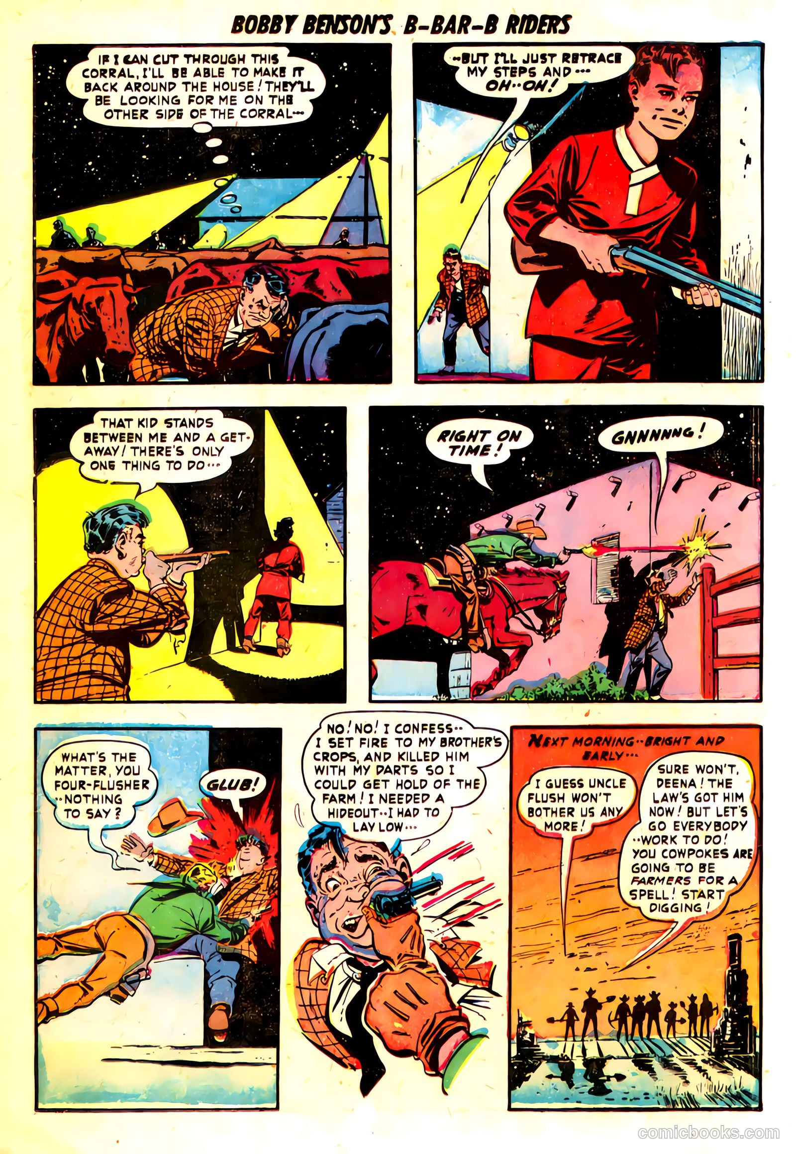 Bobby Benson's B-Bar-B Riders #7 — page 10 of 36