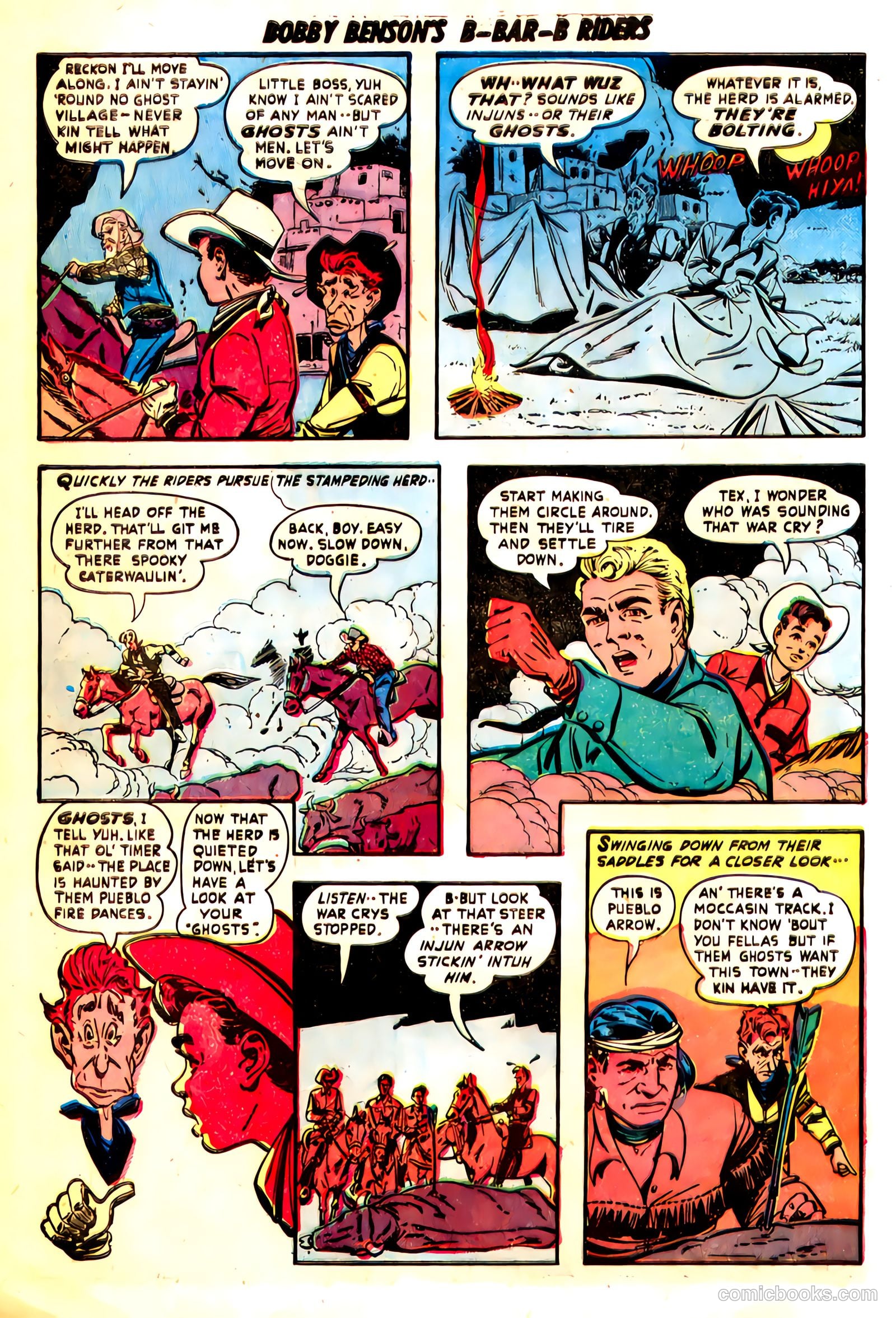 Bobby Benson's B-Bar-B Riders #7 — page 12 of 36
