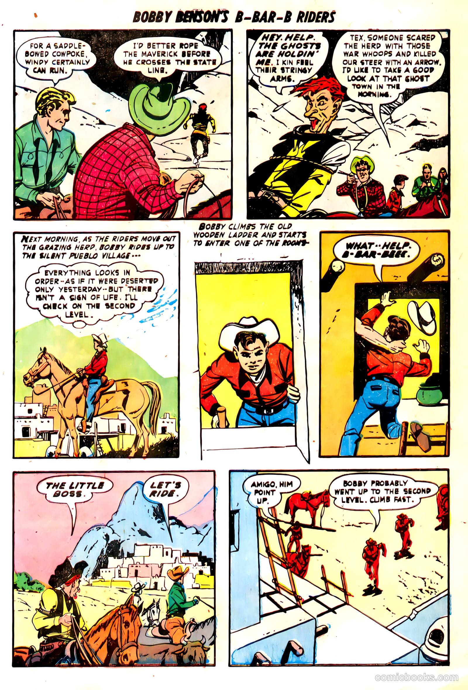 Bobby Benson's B-Bar-B Riders #7 — page 13 of 36