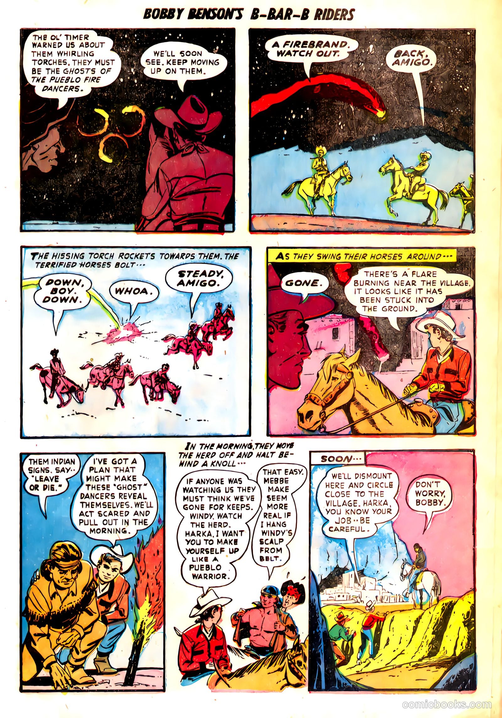 Bobby Benson's B-Bar-B Riders #7 — page 15 of 36