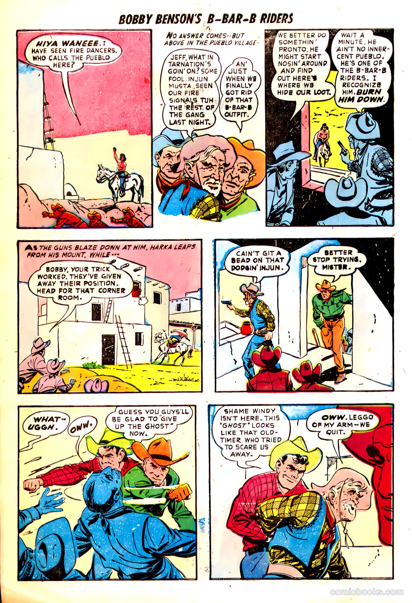 Bobby Benson's B-Bar-B Riders #7 — page 16 of 36