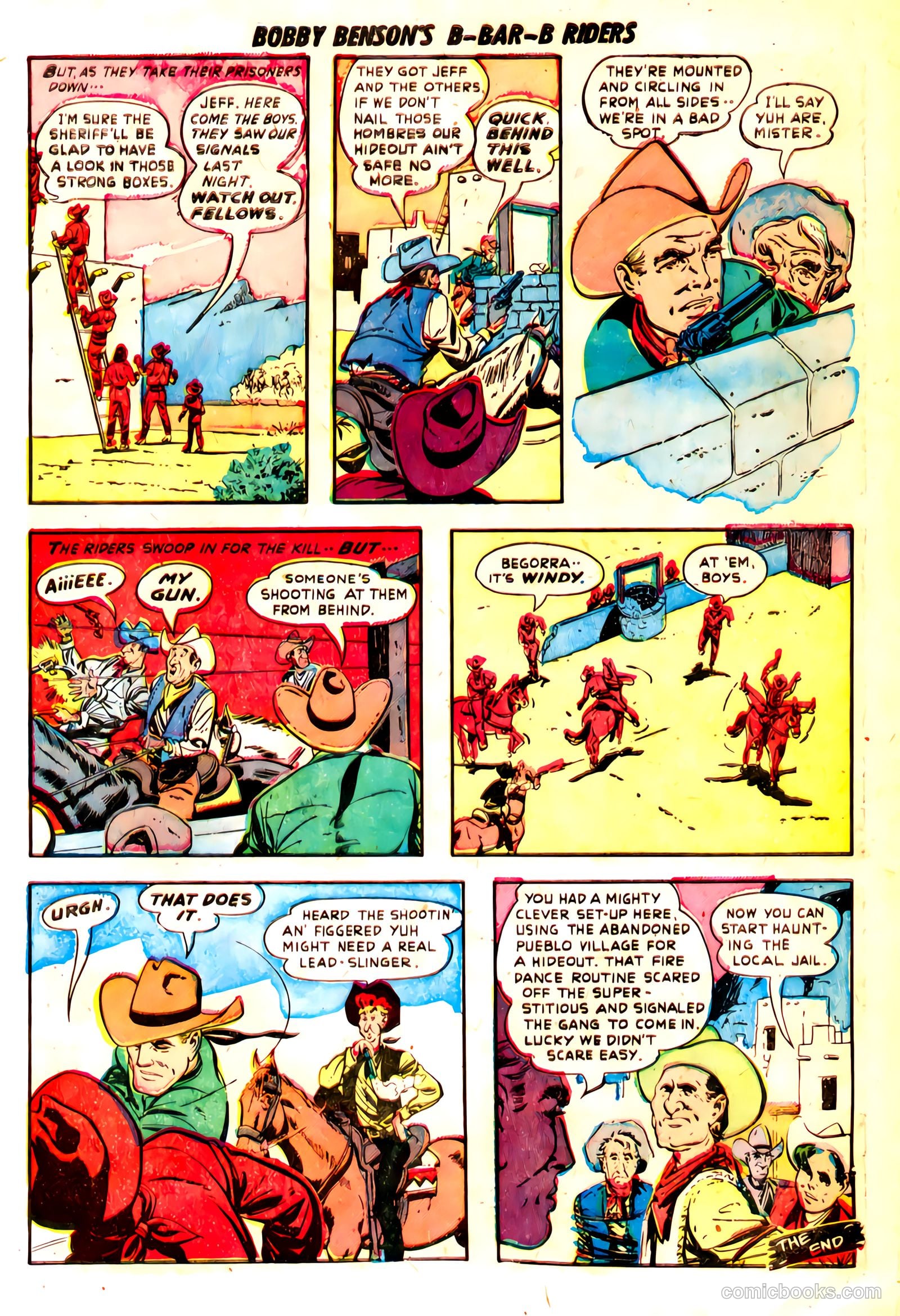 Bobby Benson's B-Bar-B Riders #7 — page 17 of 36