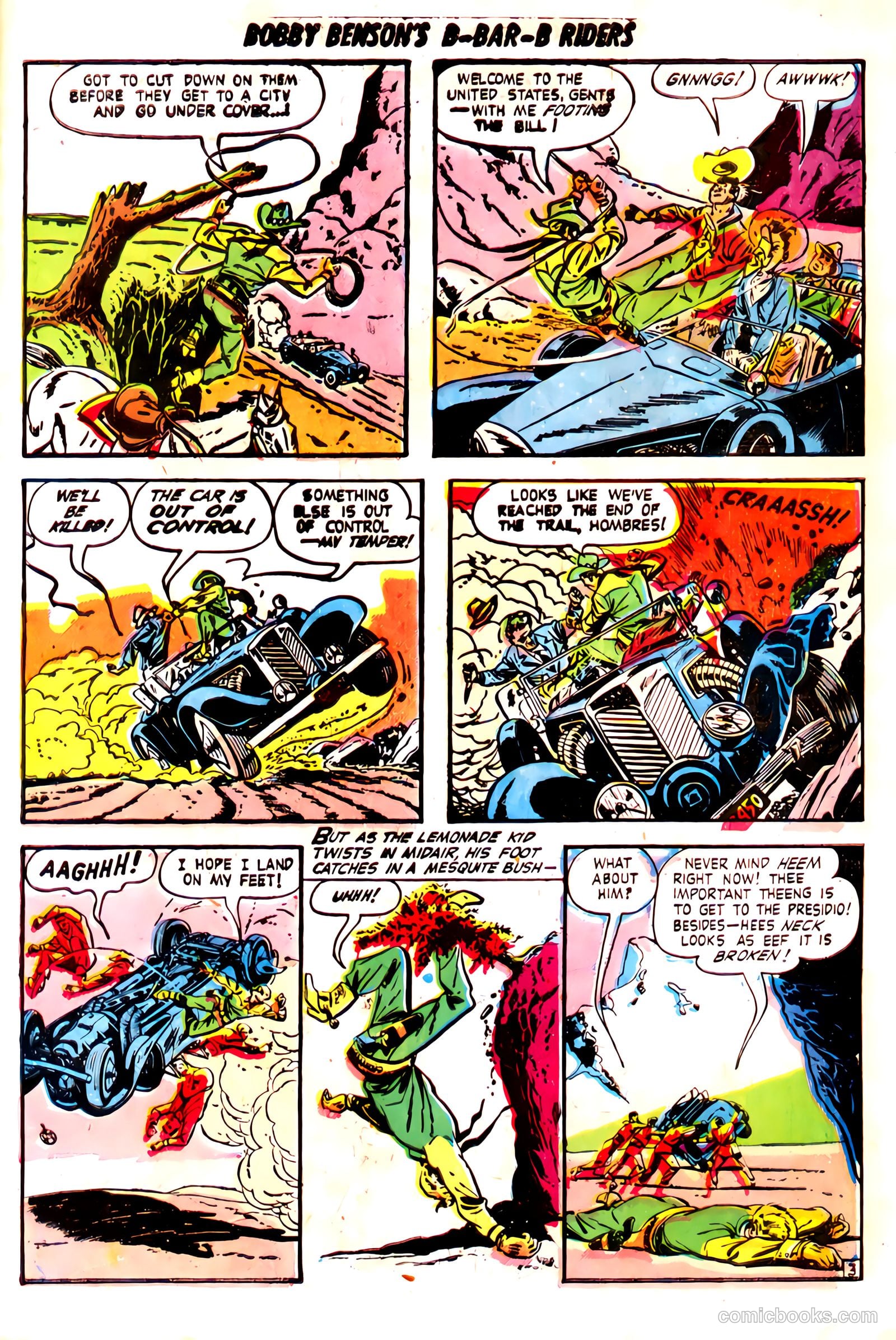 Bobby Benson's B-Bar-B Riders #7 — page 21 of 36