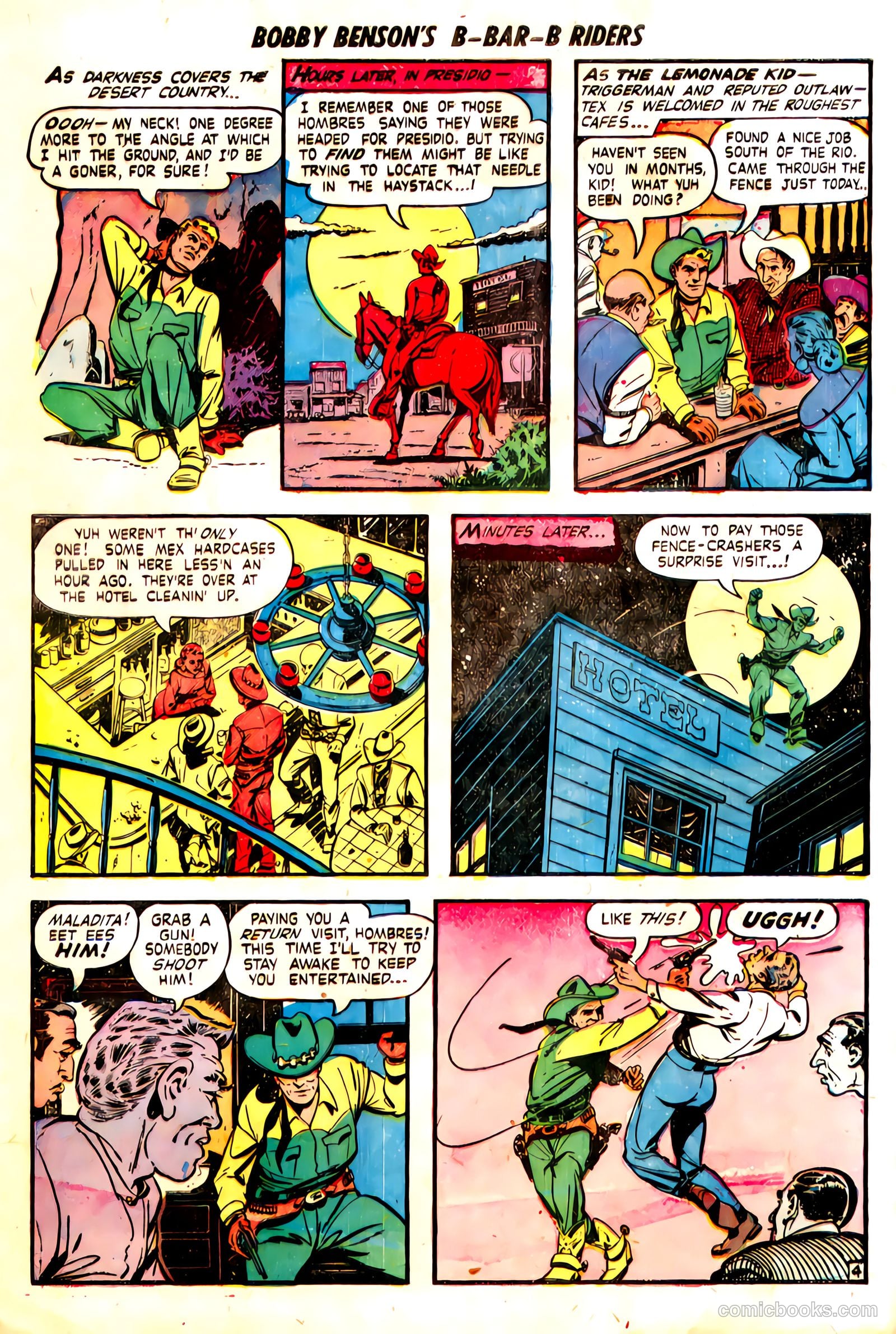 Bobby Benson's B-Bar-B Riders #7 — page 22 of 36