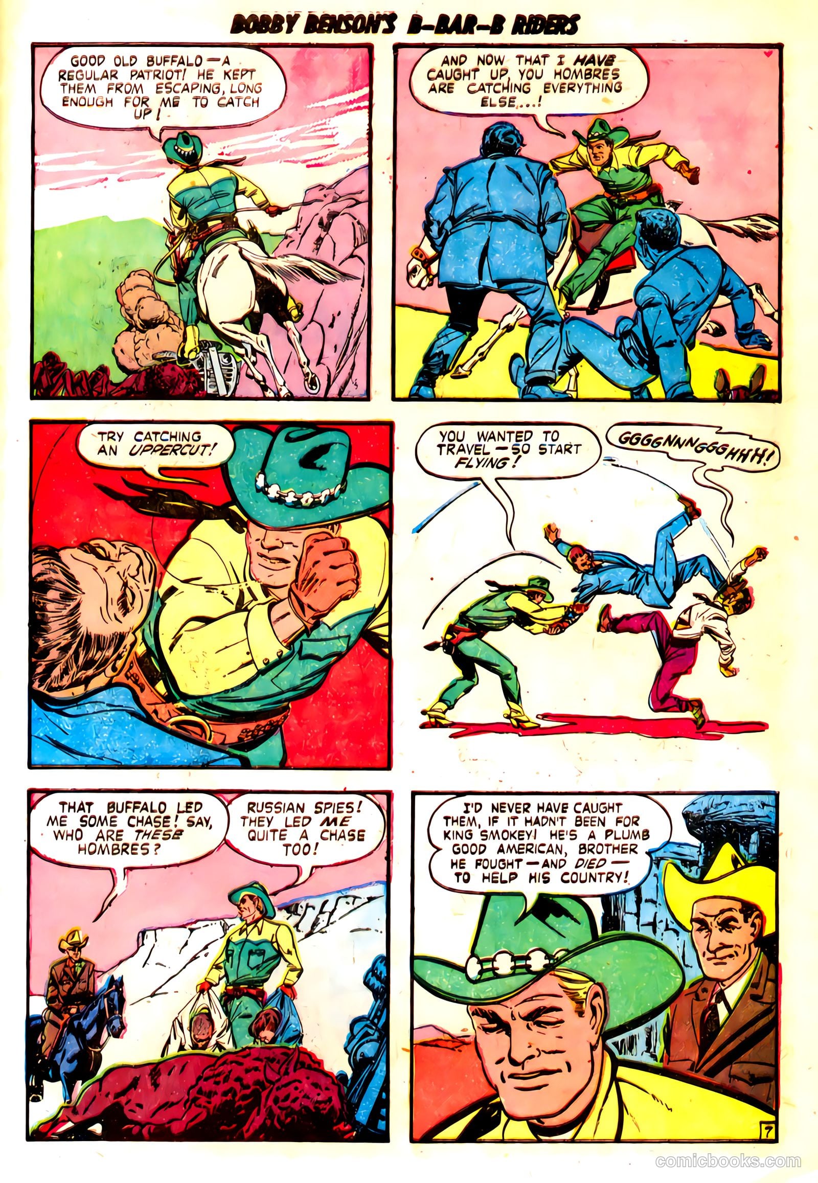 Bobby Benson's B-Bar-B Riders #7 — page 25 of 36